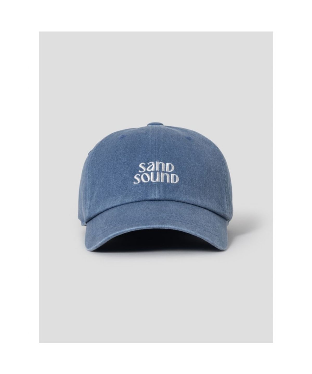 샌드 사운드(SAND SOUND) (UNISEX) 스몰로고 볼캡  네이비