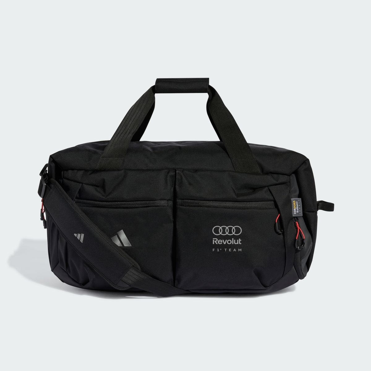 아디다스(ADIDAS) 아우디 F1 팀 하이브리드 더플 백 - 블랙 / KE9084