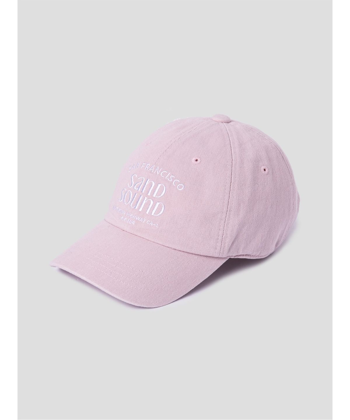 샌드 사운드(SAND SOUND) (UNISEX) San Francisco Logo Cap  light pink