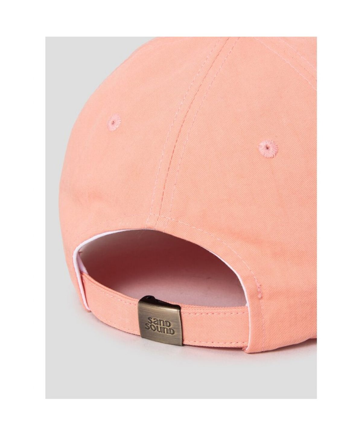 샌드 사운드(SAND SOUND) (UNISEX) Carwash Embroidery Ballcap  Orange
