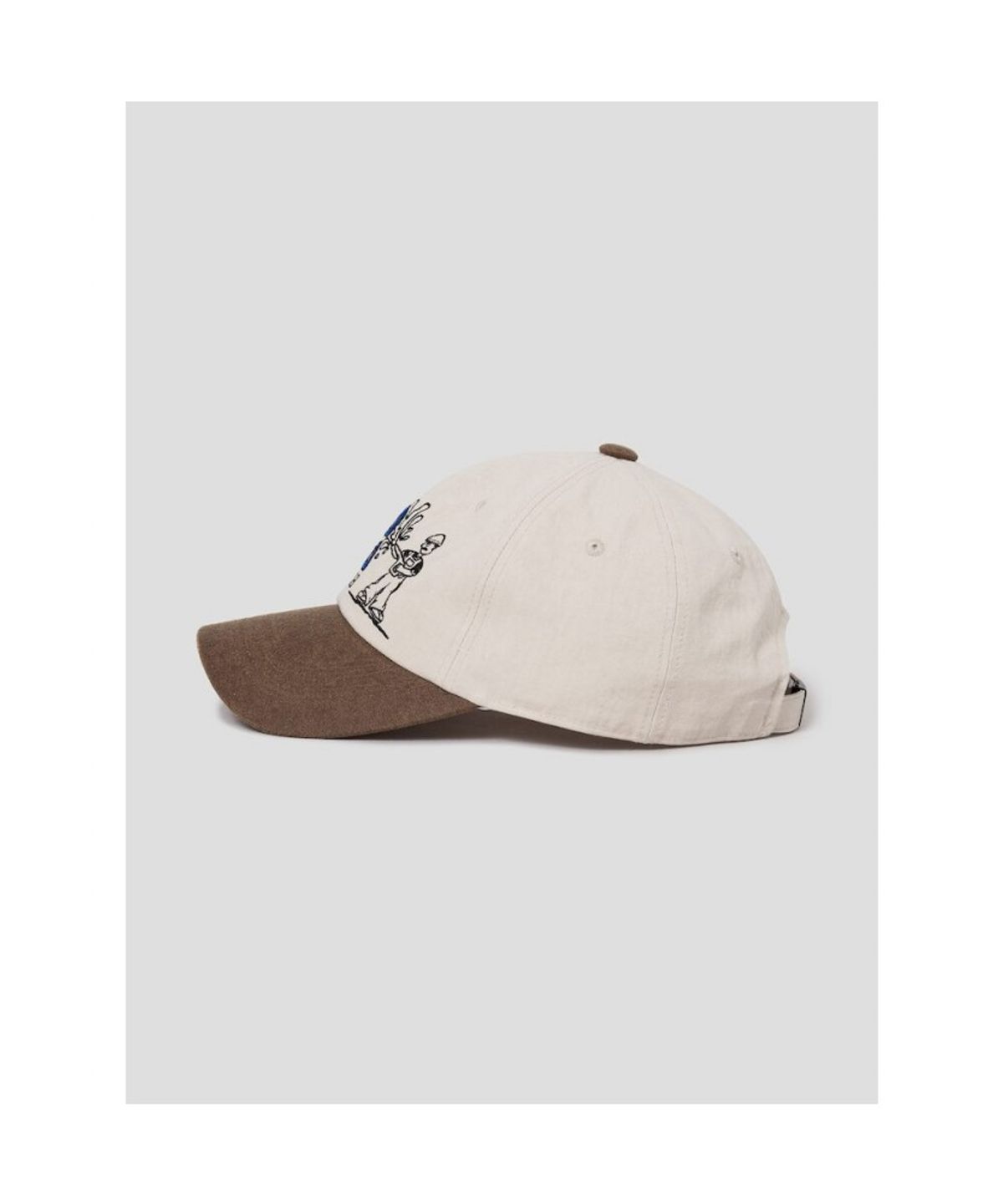 샌드 사운드(SAND SOUND) (UNISEX) Carwash Embroidery Ballcap  Beige