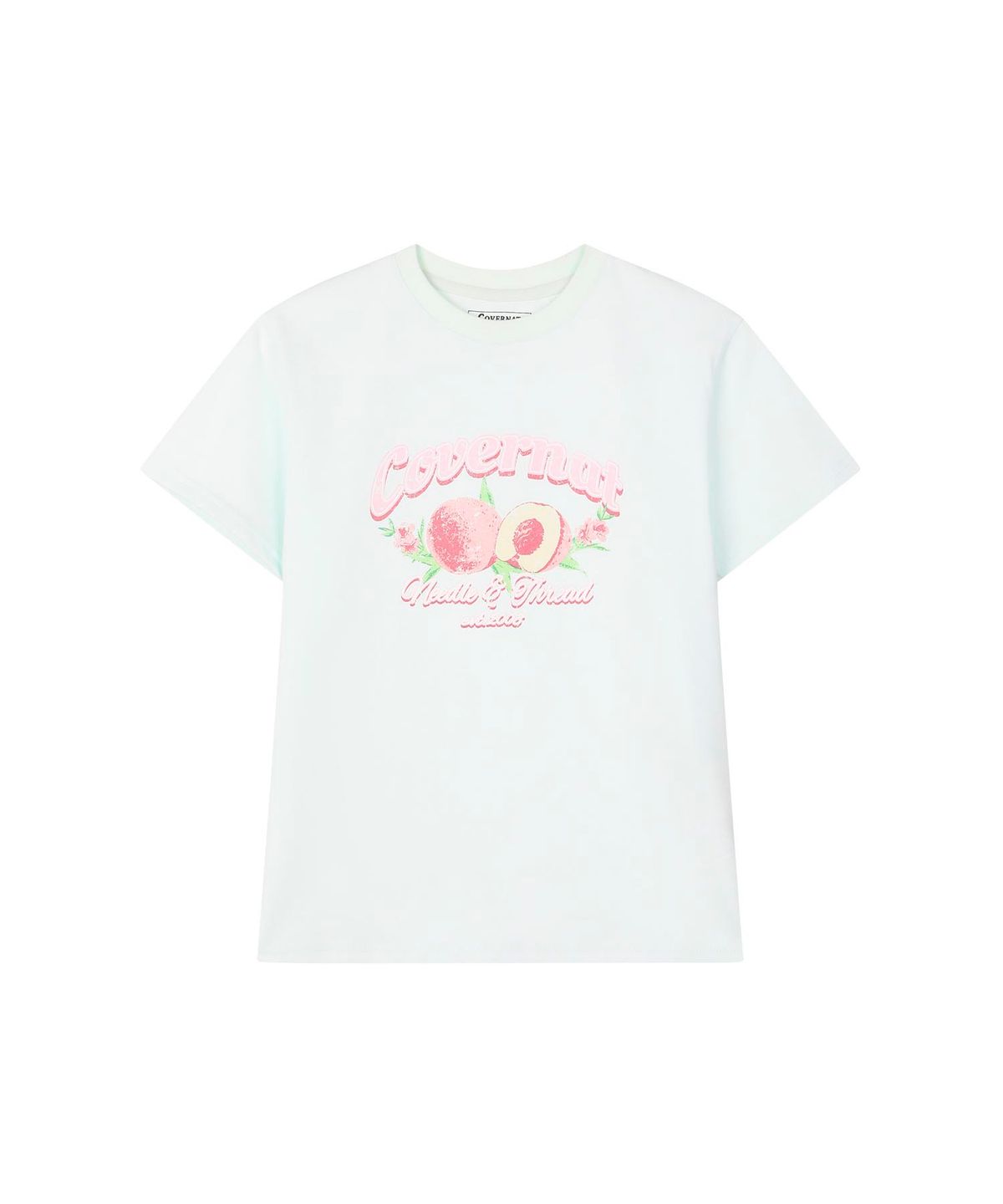 커버낫 키즈(COVERNAT KIDS) 피치 블라썸 티셔츠 민트 CK2602ST87MI