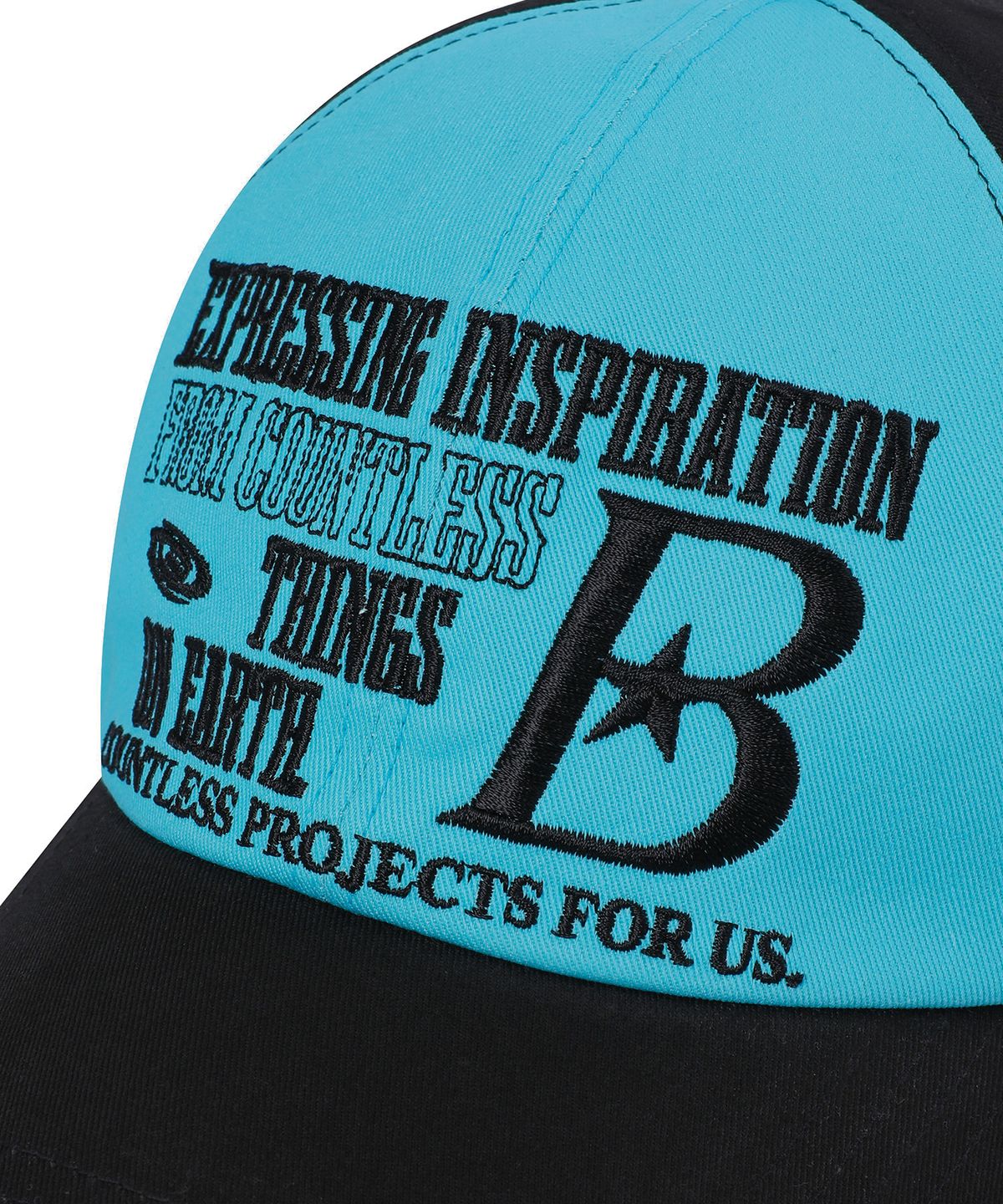 바우프(BAUF) B LOGO 볼캡 [민트 블루]