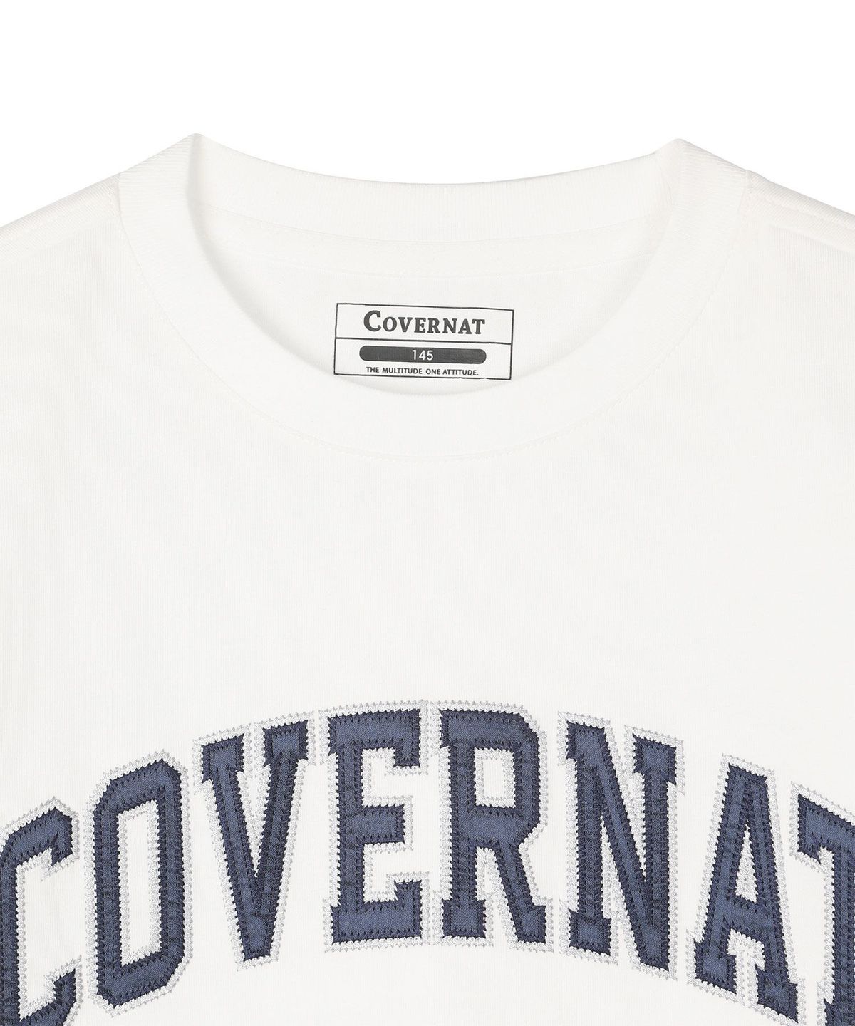 커버낫 키즈(COVERNAT KIDS) 아치로고 티셔츠 화이트 CK2602ST07WH