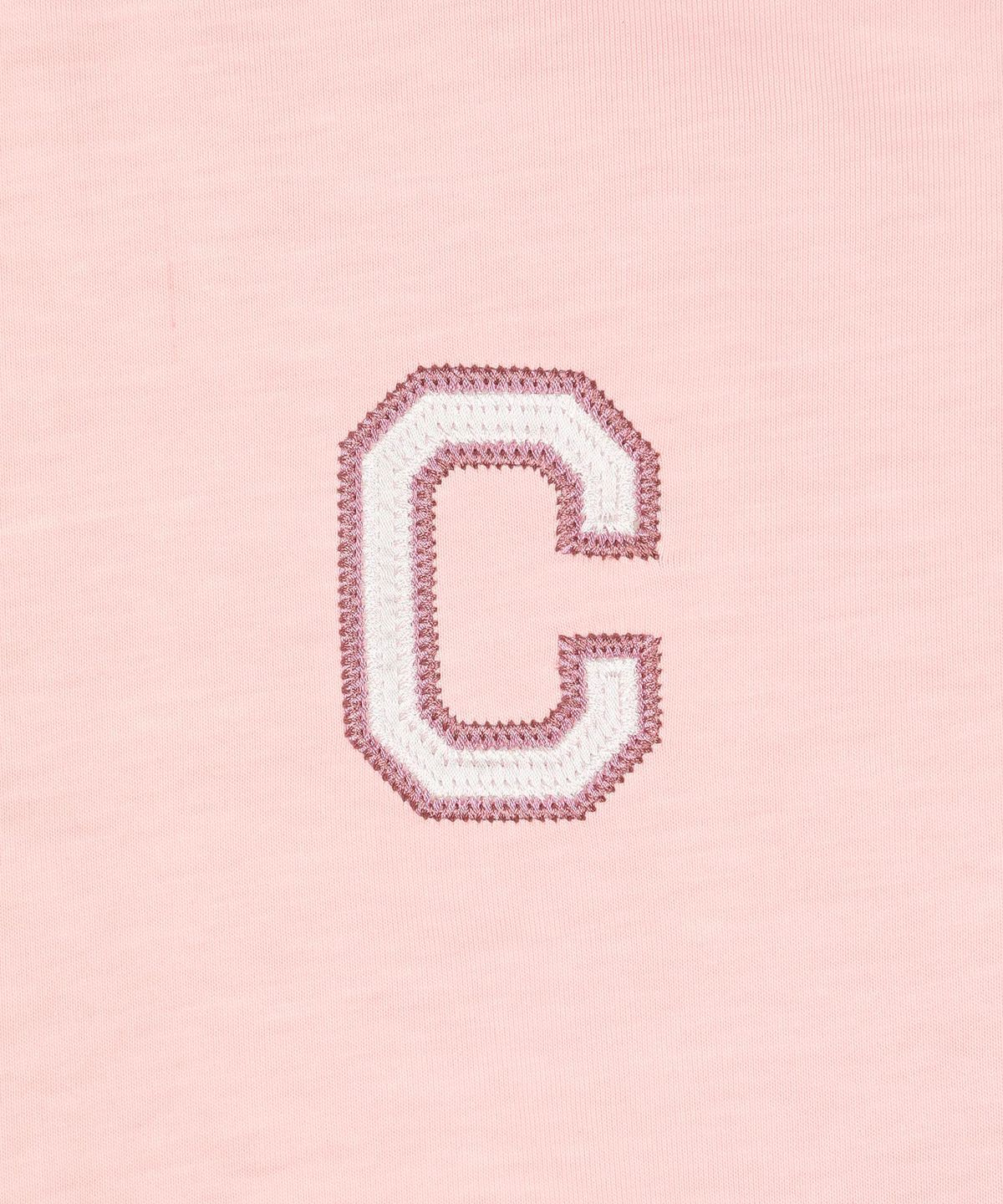 커버낫 키즈(COVERNAT KIDS) C로고 피그먼트 티셔츠 핑크 CK2602ST05PI