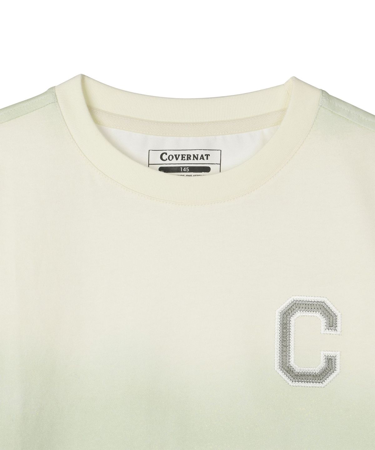 커버낫 키즈(COVERNAT KIDS) C로고 티셔츠 그린 CK2602ST04GN