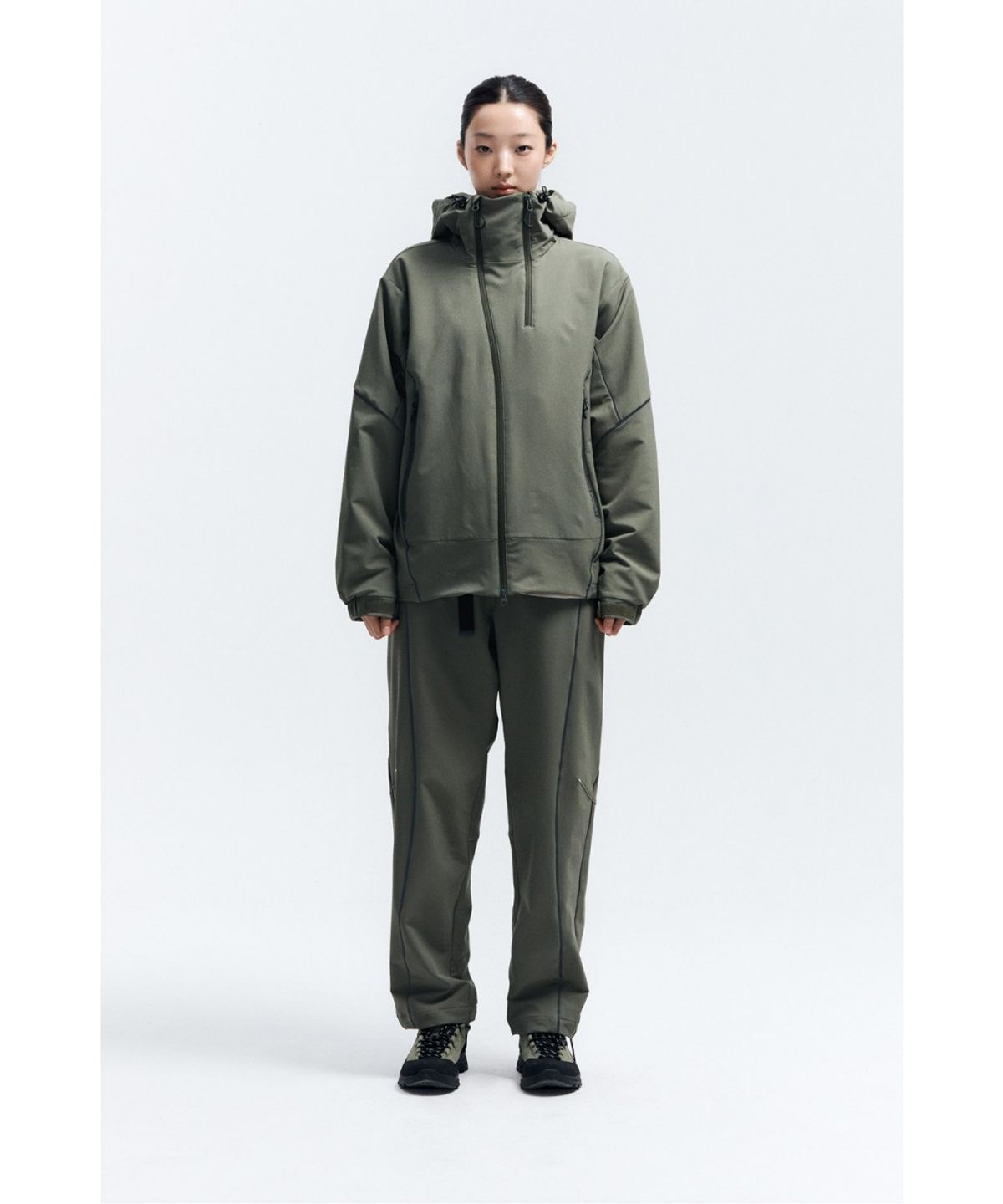 코오롱스포츠(KOLON SPORT) WM 익스퍼트 스톰플리스 소프트쉘 팬츠 8UPNX26102KHA