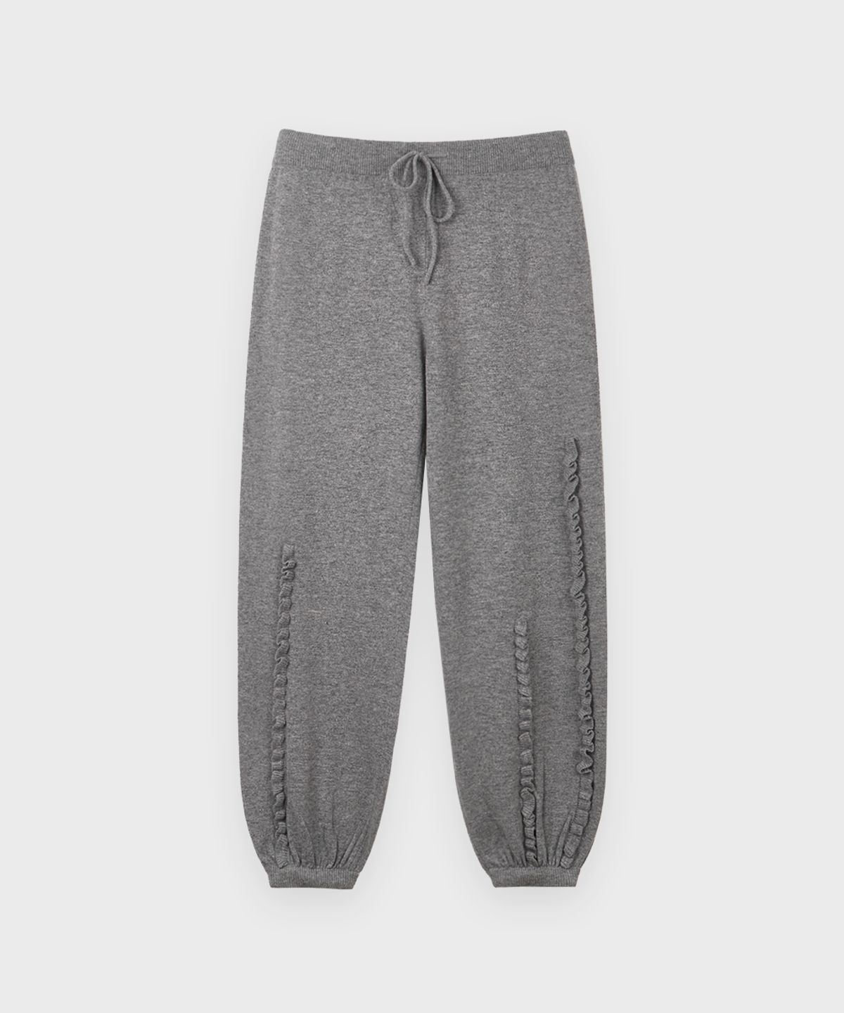 시눈(SINOON) Ruffle Easy Pants (Grey)