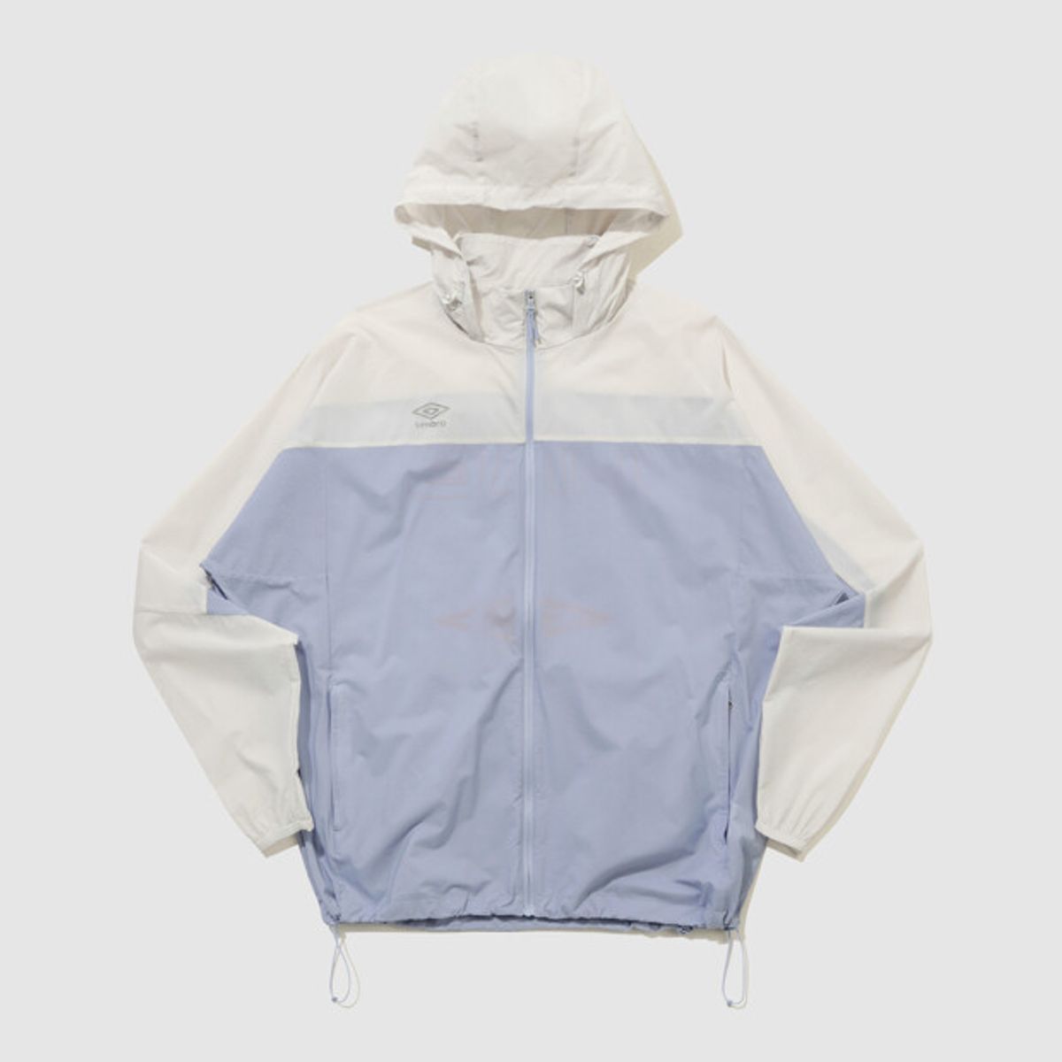 엄브로(UMBRO) 올라운드 초경량 후드형 패커블 바람막이 자켓 스카이블루 UR124SJK32