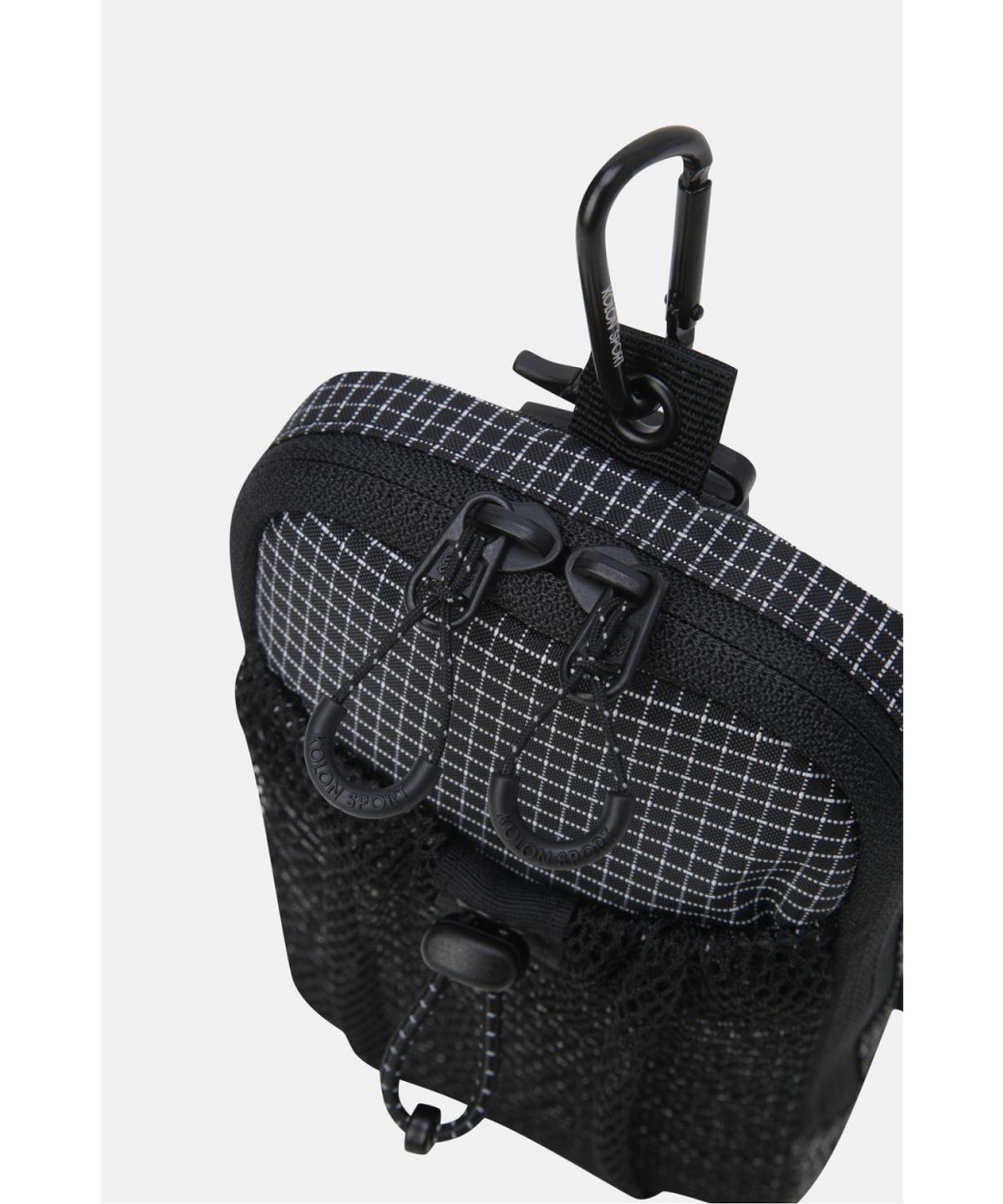 코오롱스포츠(KOLON SPORT) 백패킹 숄더 파우치 QEBDX26125BLK