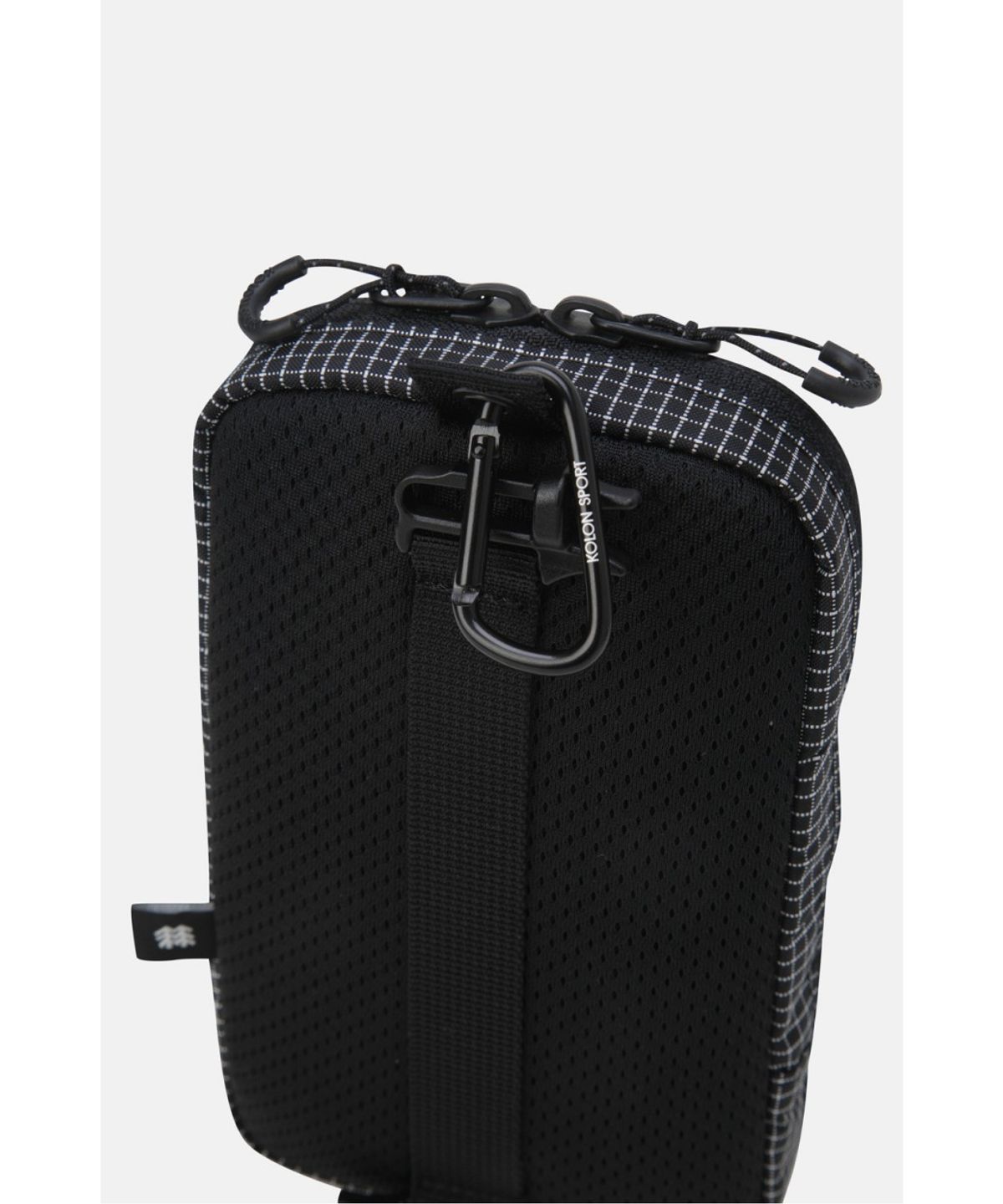 코오롱스포츠(KOLON SPORT) 백패킹 숄더 파우치 QEBDX26125BLK