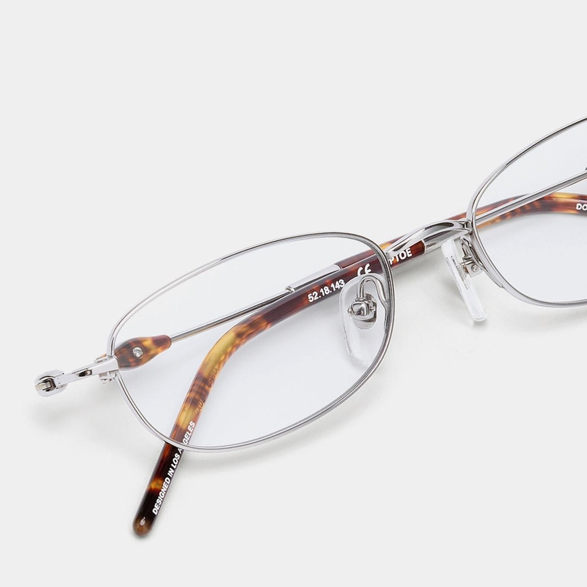 보니 클라이드(BONNIE CLYDE) 팁토 Tiptoe Silver Tortoise & Clear