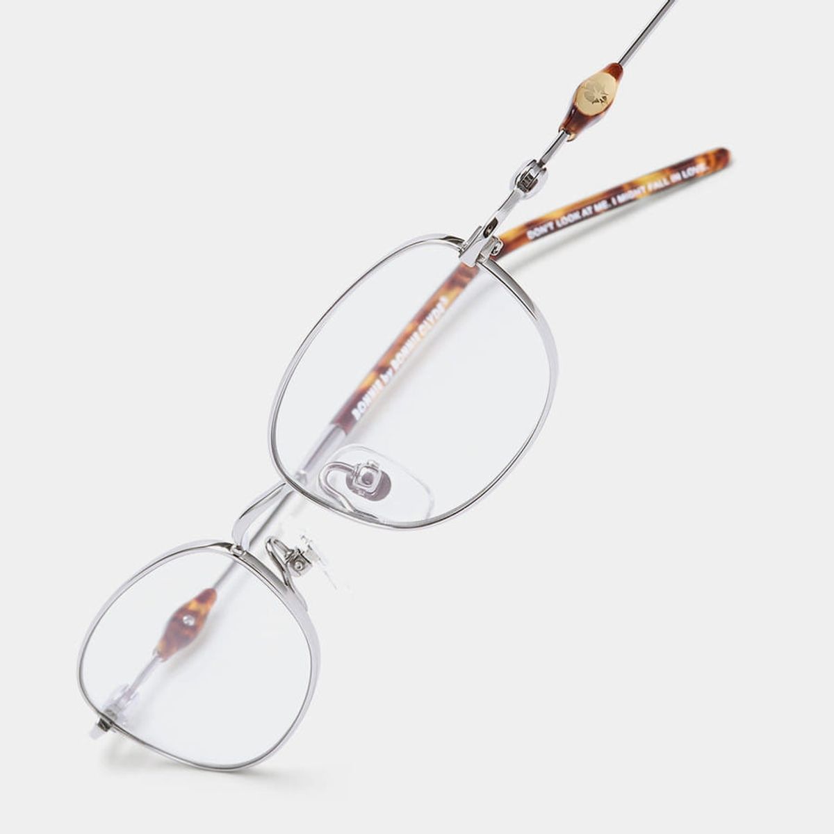 보니 클라이드(BONNIE CLYDE) 팁토 Tiptoe Silver Tortoise & Clear