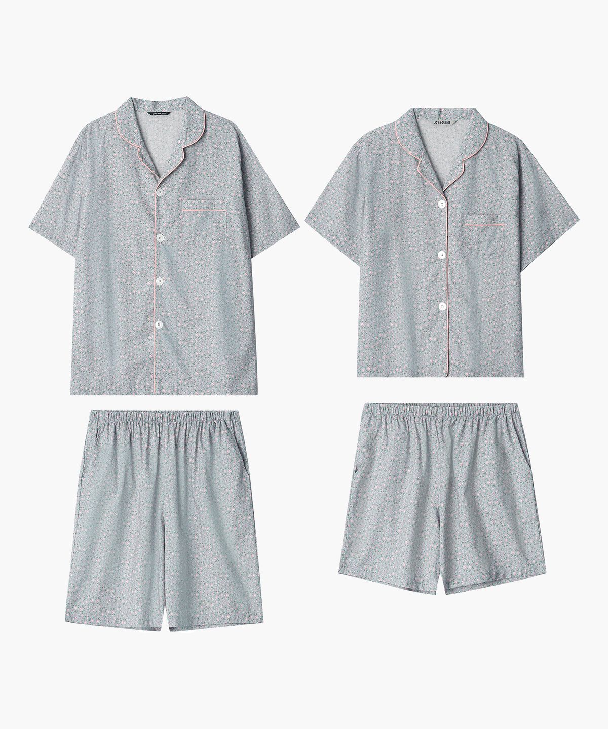 조스라운지(JO'S LOUNGE) [모달] (couple) Siena Short Pajama Set