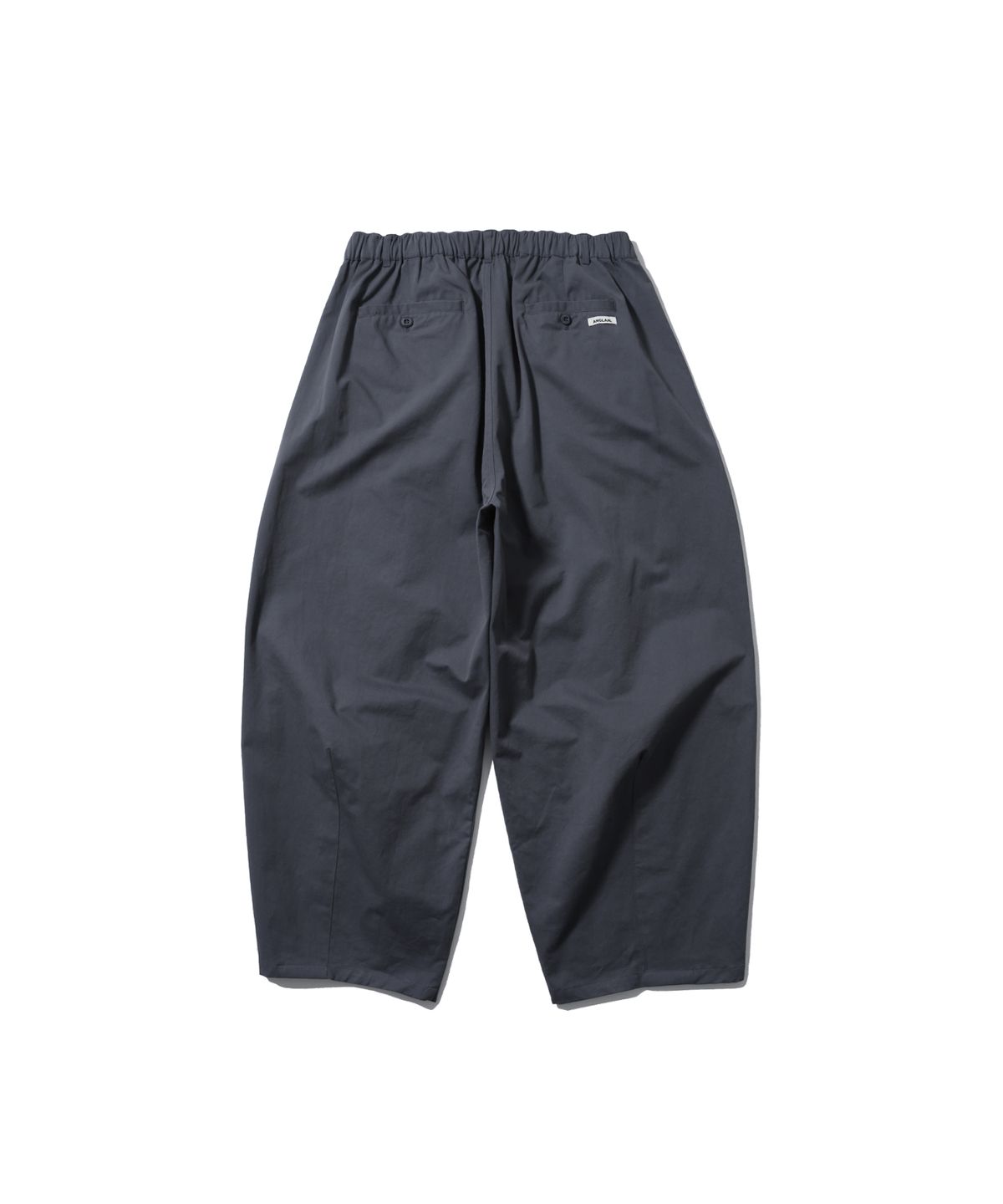 앵글런(ANGLAN) One Tuck Balloon Pants - Grey