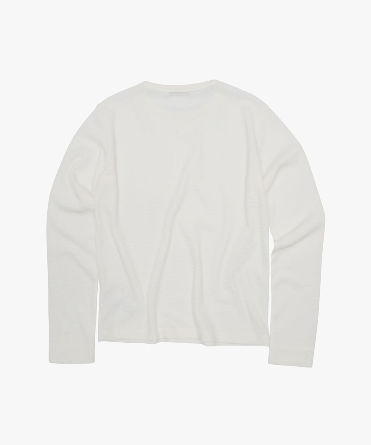 38컴온커먼(38COMEONCOMMON) Waffle Regular Long Sleeve (Cloud)