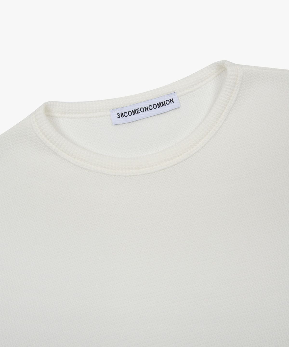 38컴온커먼(38COMEONCOMMON) Waffle Regular Long Sleeve (Cloud)