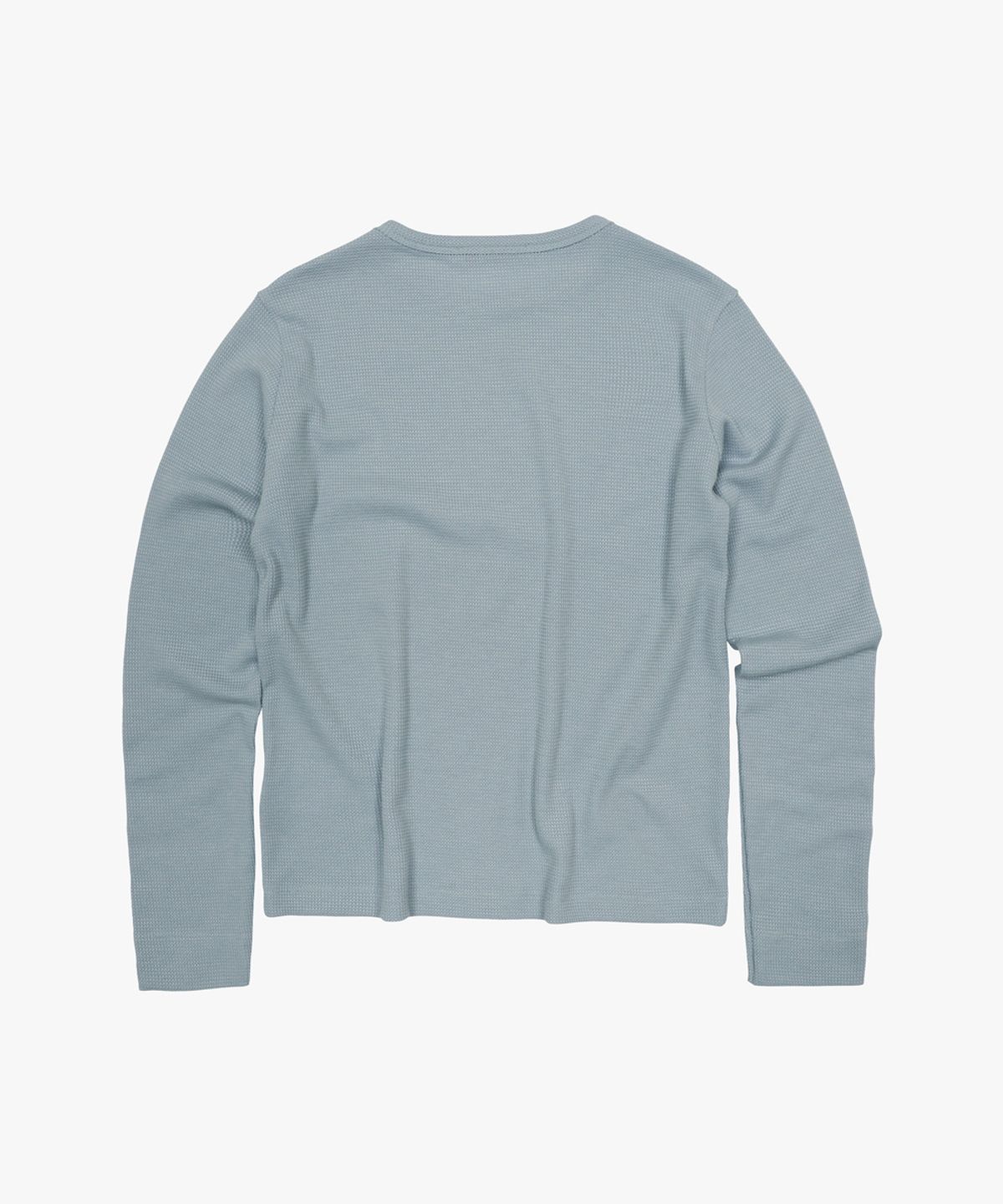 38컴온커먼(38COMEONCOMMON) Waffle Regular Long Sleeve (Sky Blue)