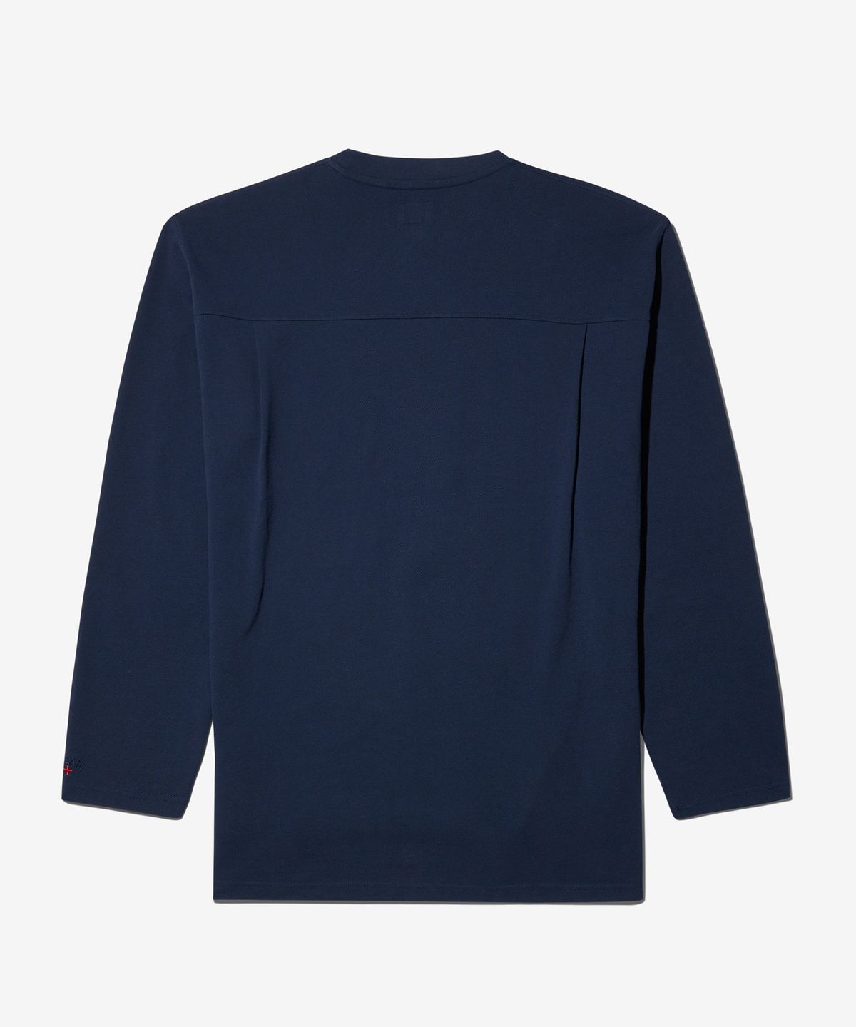 노아(NOAH) (U) 롱 슬리브 피케 탑 네이비 LONG SLEEVE PIQUE TOP NAVY