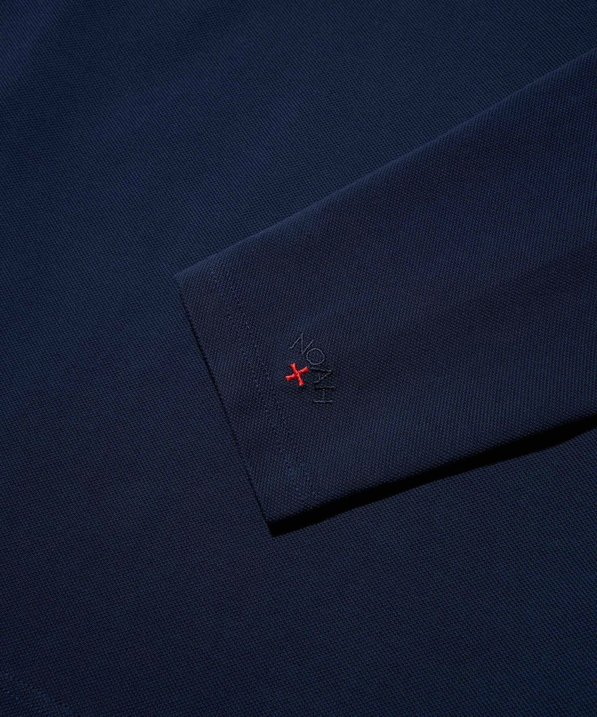 노아(NOAH) (U) 롱 슬리브 피케 탑 네이비 LONG SLEEVE PIQUE TOP NAVY