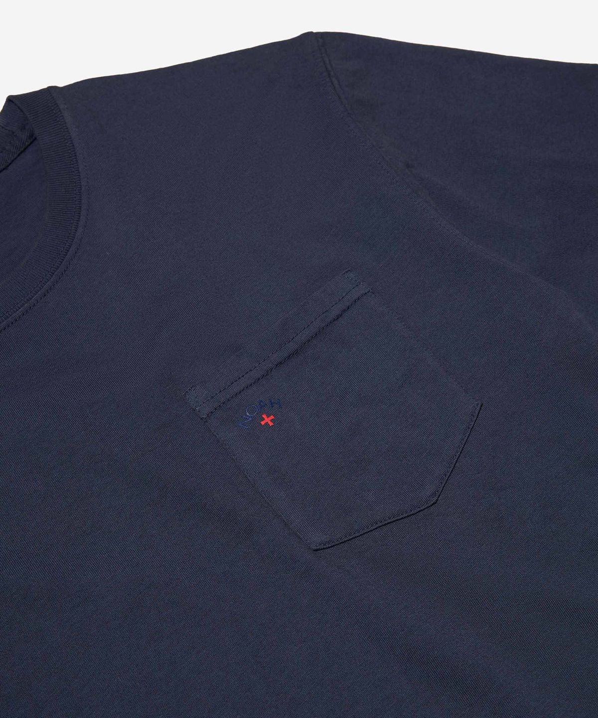 노아(NOAH) (U) 코어 로고 포켓 티 블랙베리 CORE LOGO POCKET TEE BLACKBERRY