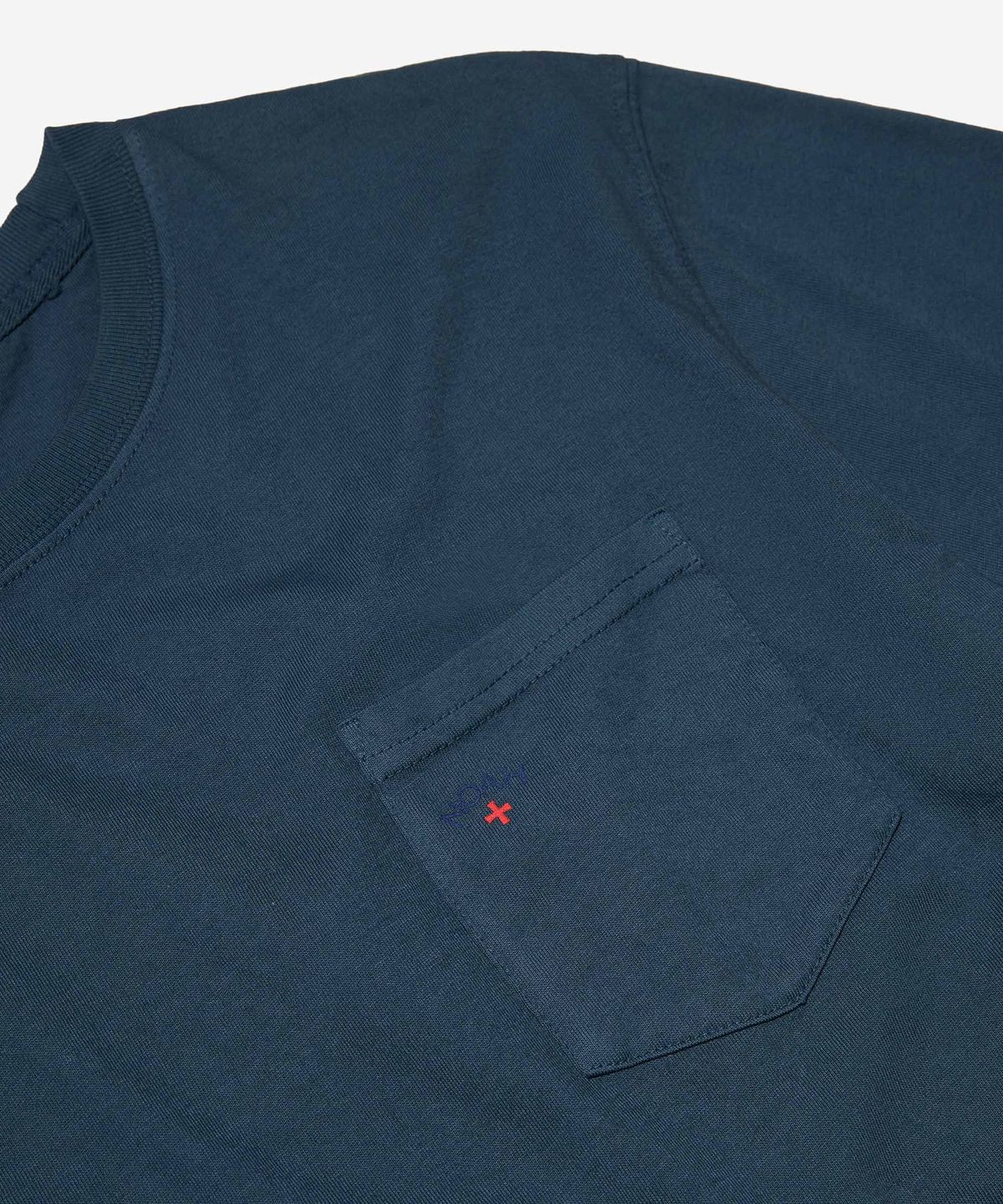 노아(NOAH) (U) 코어 로고 포켓 티 에메랄드 CORE LOGO POCKET TEE EMERALD