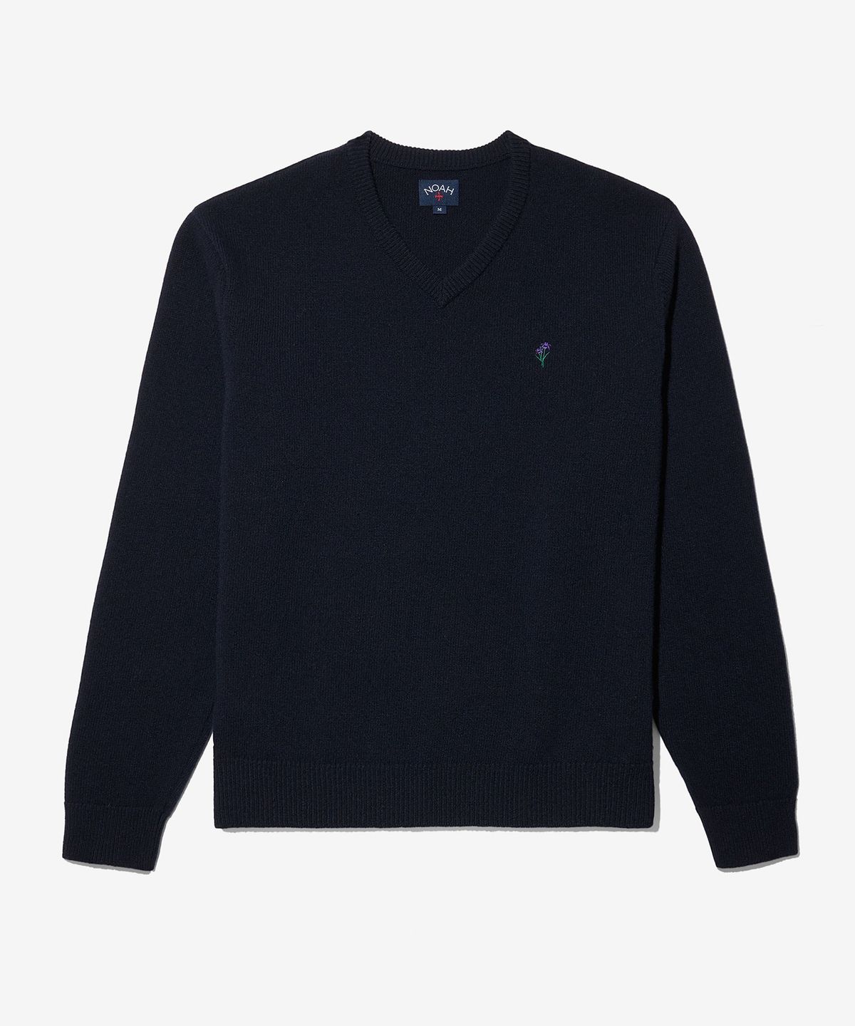 노아(NOAH) (U) 브이넥 메리노 스웨터 네이비 V-NECK MERINO SWEATER NAVY