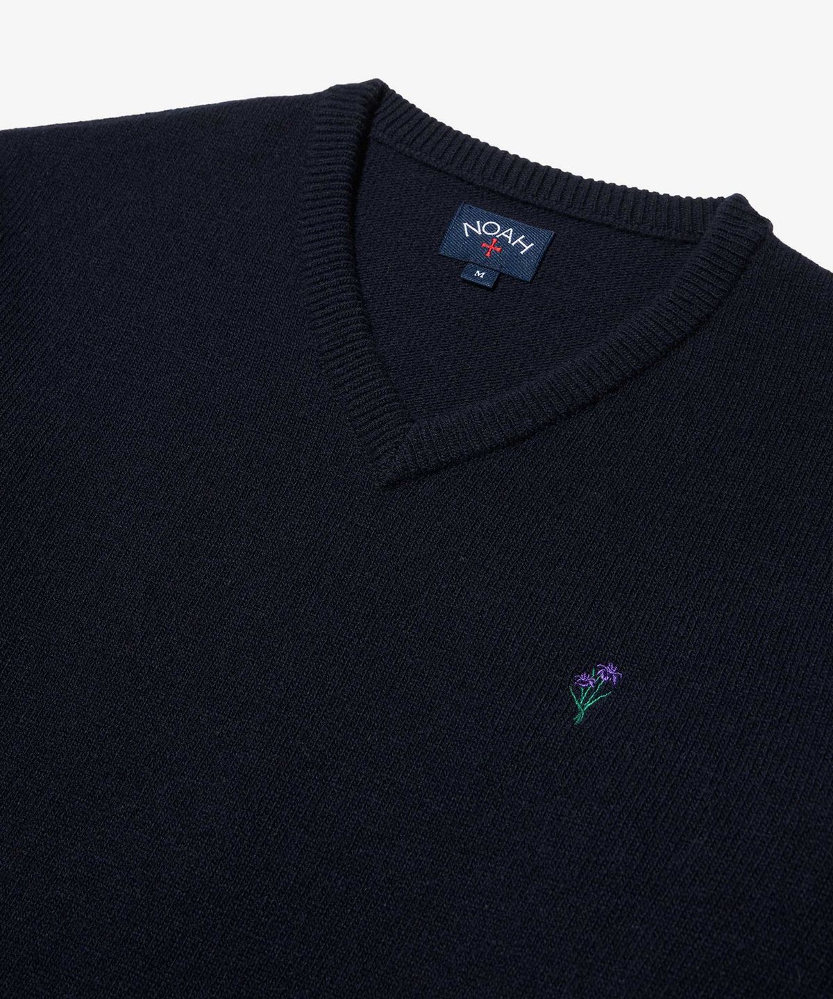 노아(NOAH) (U) 브이넥 메리노 스웨터 네이비 V-NECK MERINO SWEATER NAVY