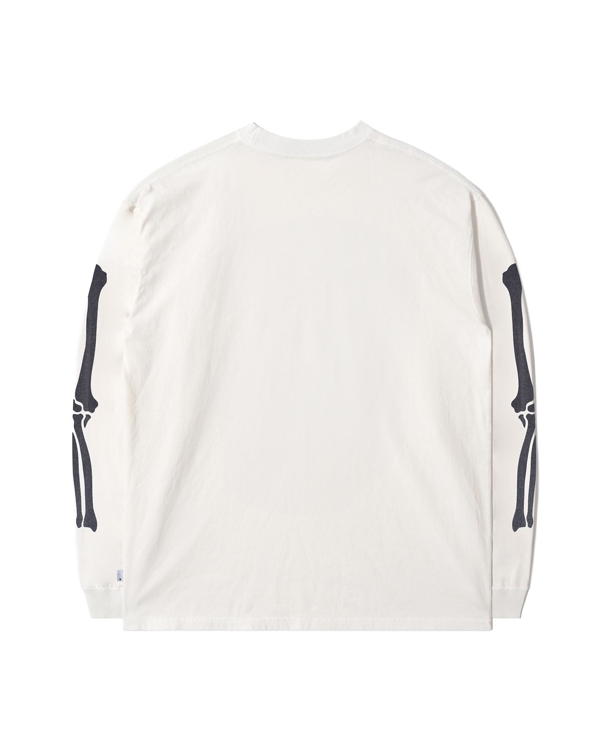 고블루(GOBLUE) Bones Washed Long Sleeve (Ecru)