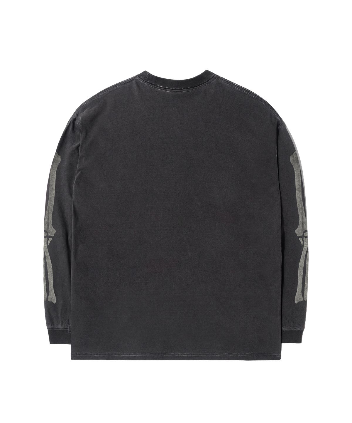 고블루(GOBLUE) Bones Washed Long Sleeve (Charcoal)