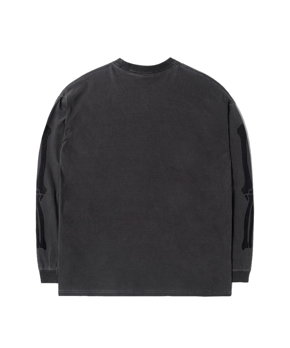 고블루(GOBLUE) Bones Washed Long Sleeve (Black/Charcoal)