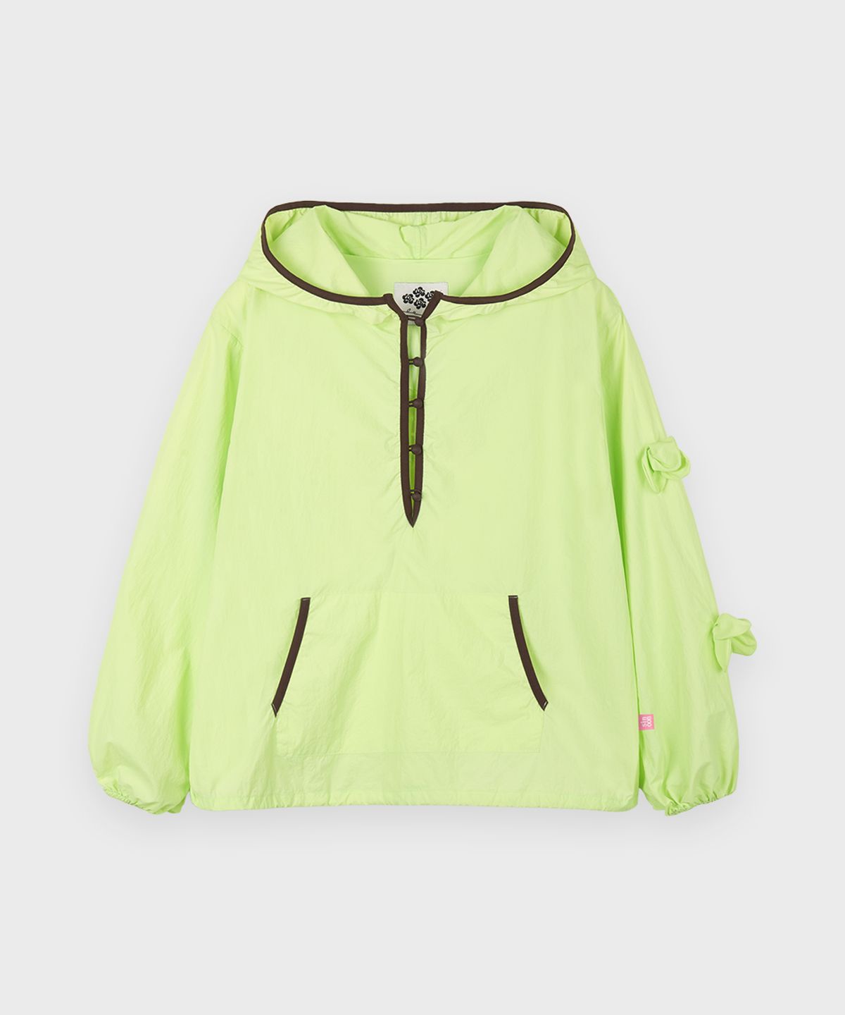 시눈(SINOON) Button Up Volume Jumper (Lime)