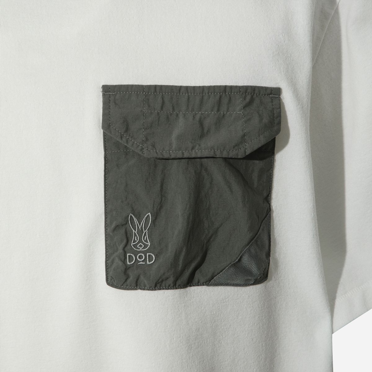 디오디(DOD) 사카나 포켓 반팔 티셔츠 (OFF WHITE 2)