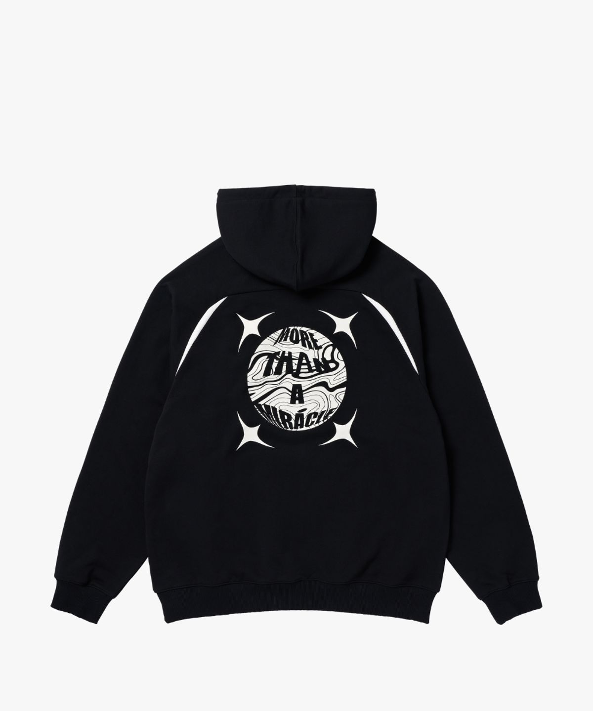 골스튜디오(GOALSTUDIO) GFC 26 MIRACLE WAVE HOODIE-BLACK