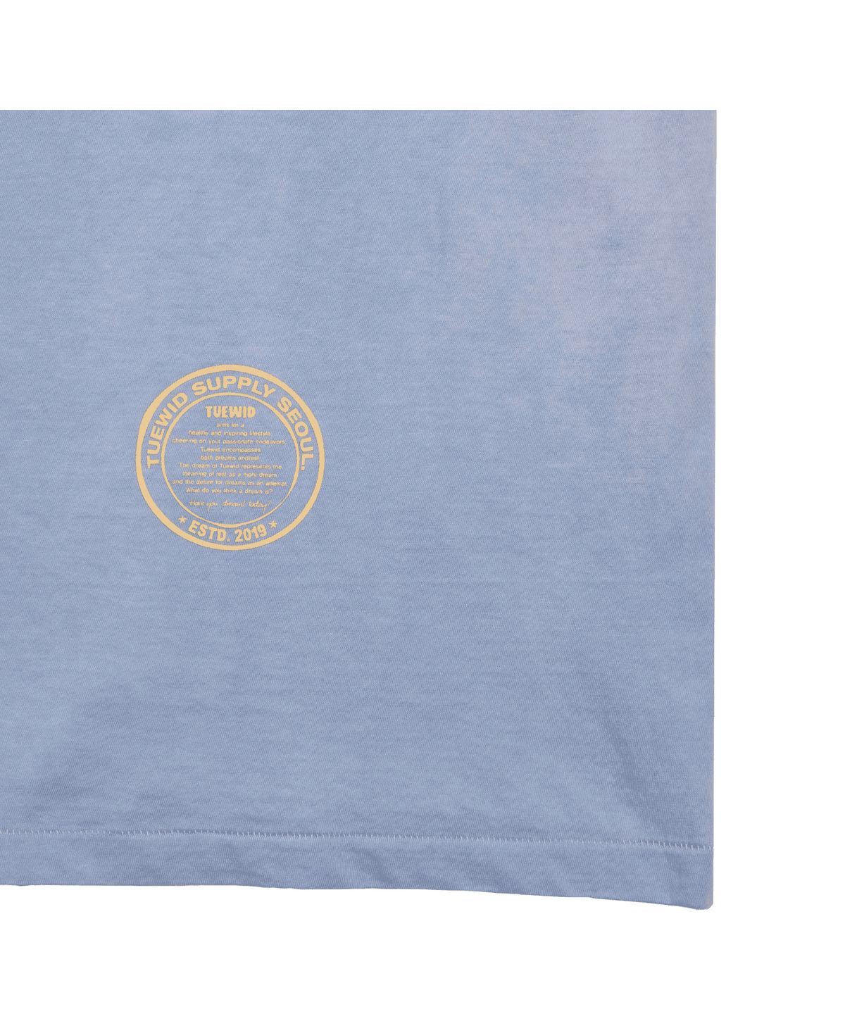 투위드(TUEWID) 24 Starfish souvenir t-shirts in breeze blue