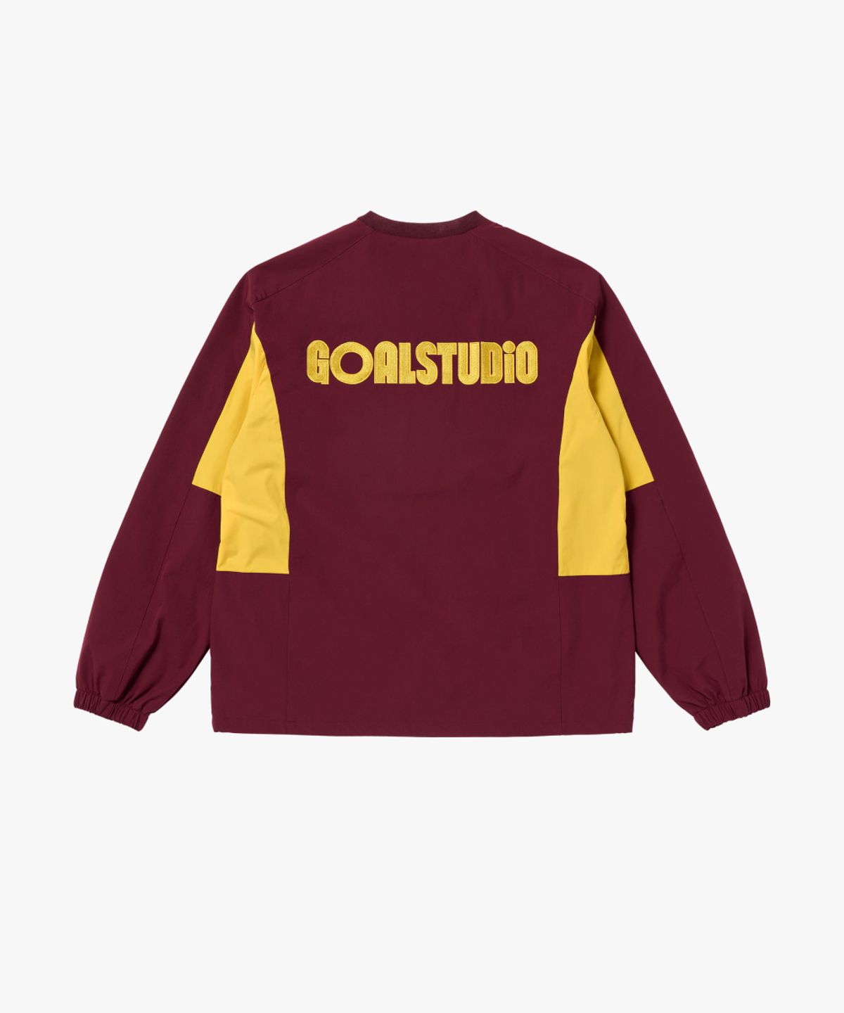 골스튜디오(GOALSTUDIO) GFC 26 WOVEN TRAINING PULLOVER-BURGUNDY