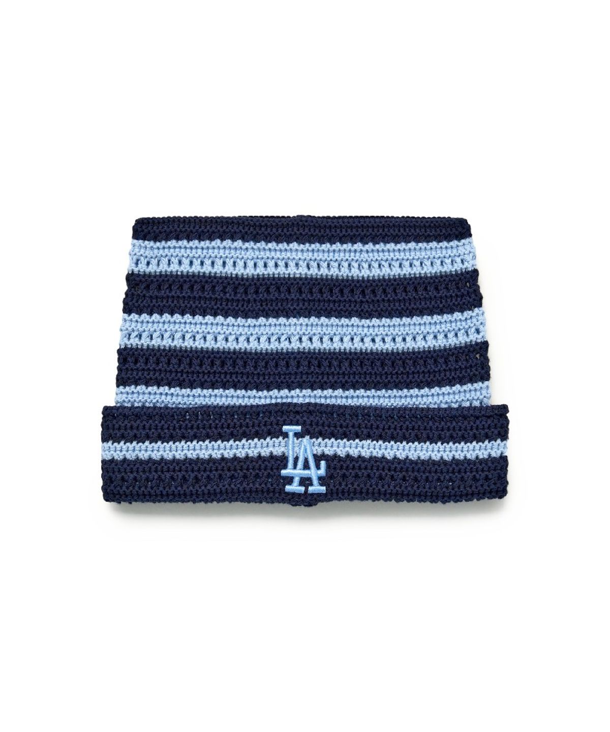 엠엘비(MLB) 썸머 스트라이프 미야옹 비니 LA (Navy)
