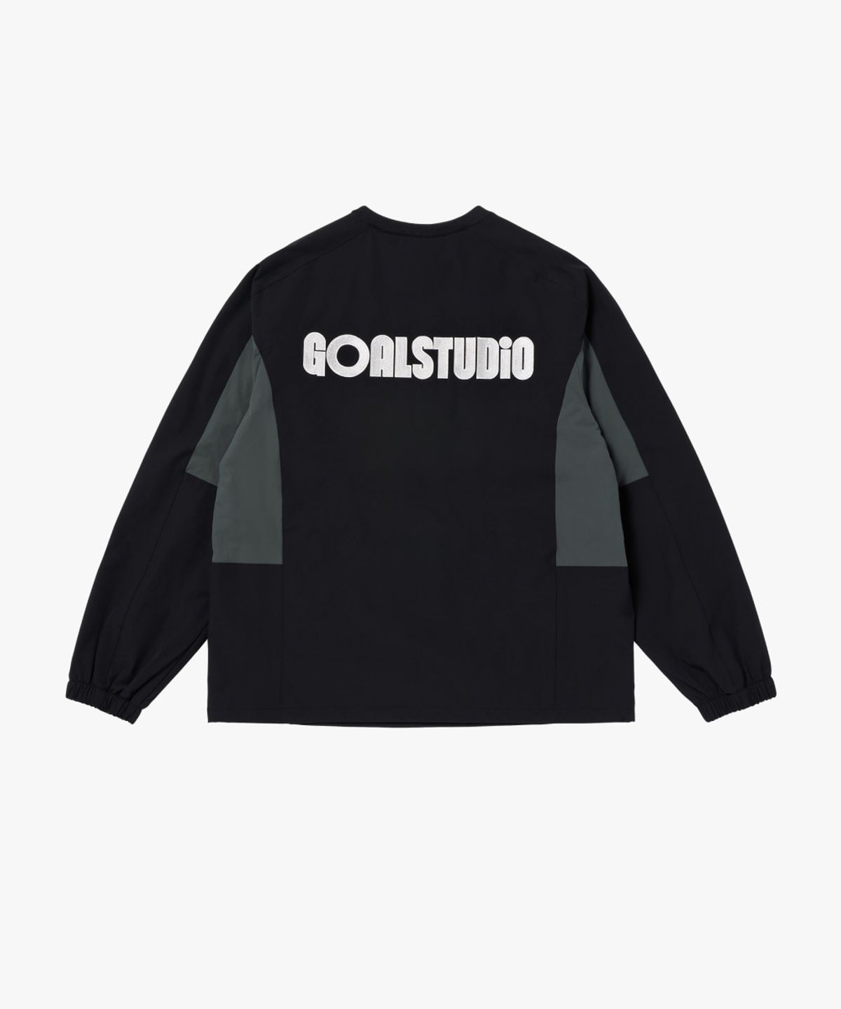 골스튜디오(GOALSTUDIO) GFC 26 WOVEN TRAINING PULLOVER-BLACK