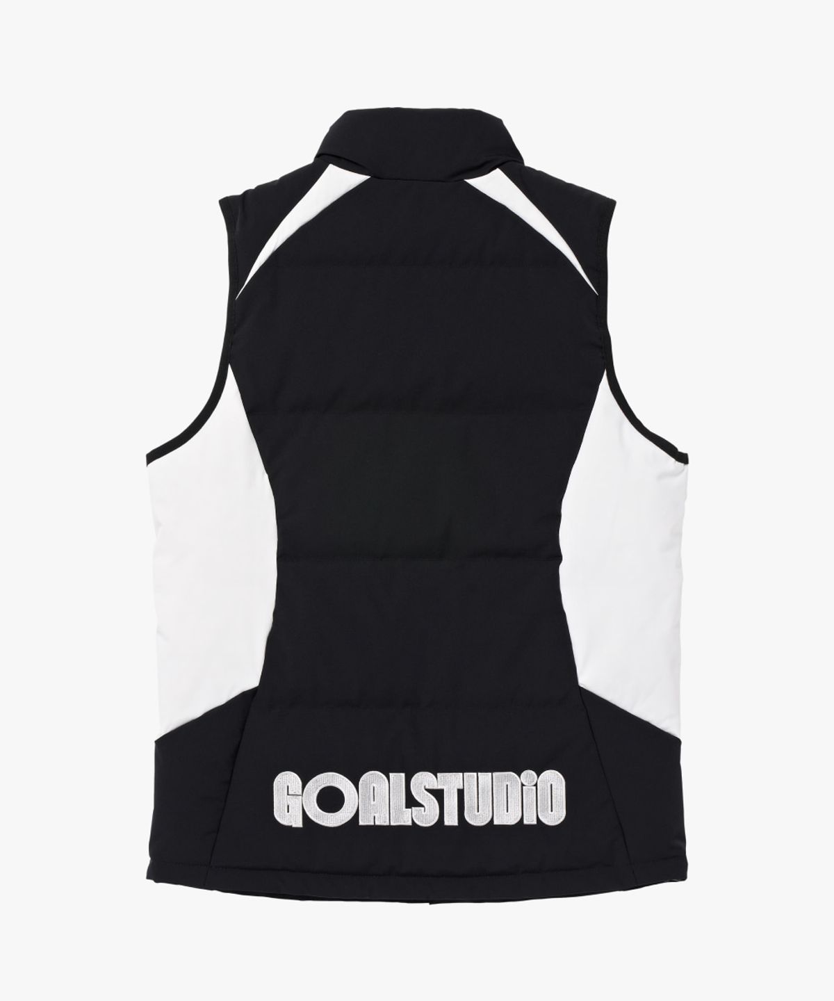 골스튜디오(GOALSTUDIO) GFC 26 BENCH DOWN VEST-BLACK/WHITE