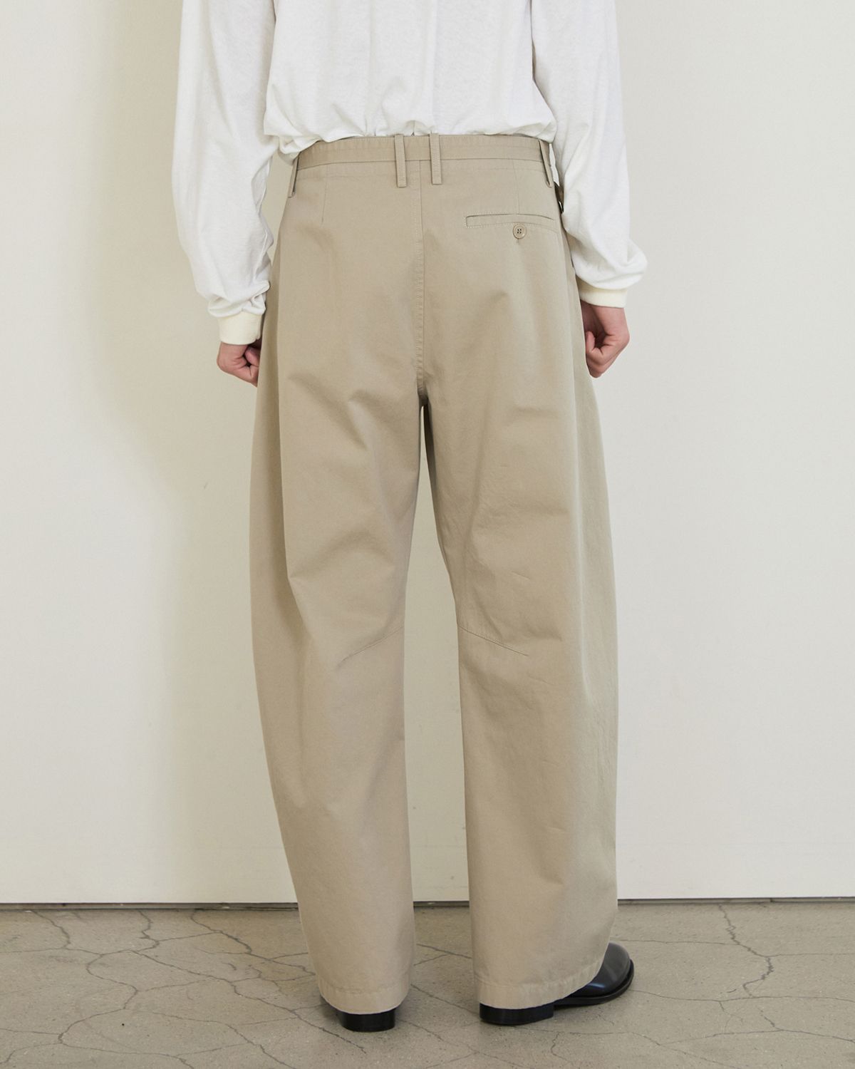 디앤드퀘스천(THEENDQUESTION) Chino belt pants / BEIGE