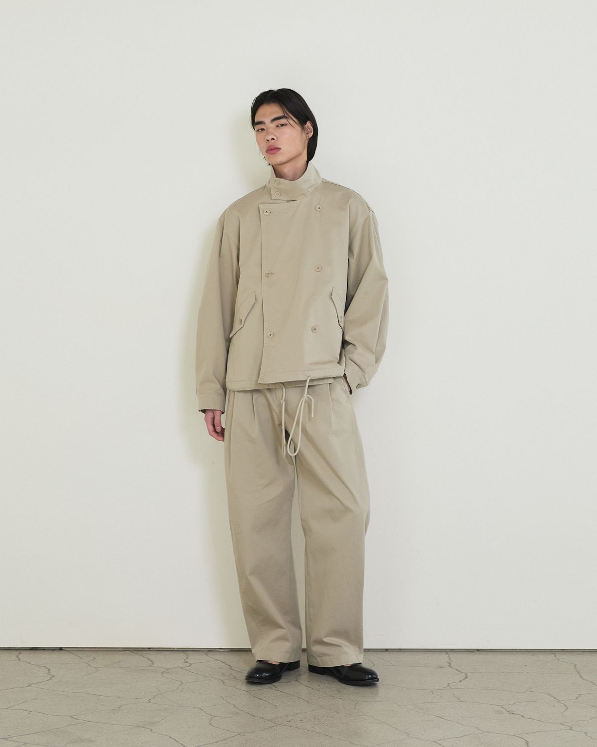 디앤드퀘스천(THEENDQUESTION) Chino belt pants / BEIGE