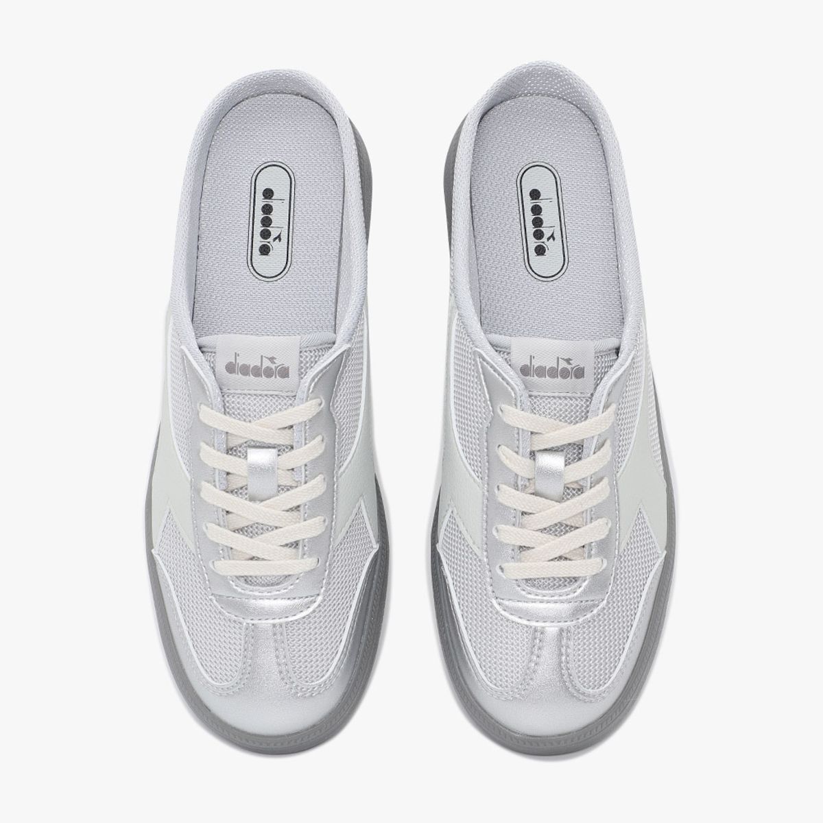 디아도라(diadora) 살토 뮬 SILVER