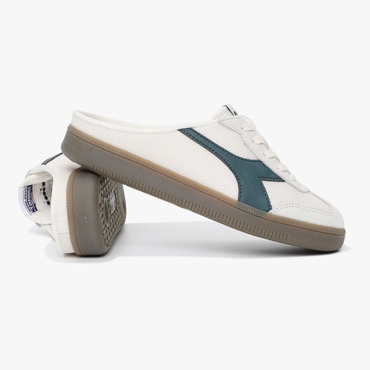 디아도라(diadora) 살토 뮬 IVORY/NAVY