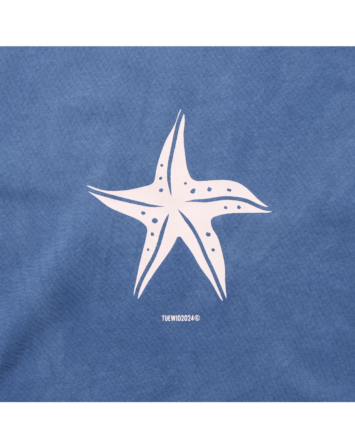 투위드(TUEWID) 24 Starfish souvenir KIDS t-shirts in indigo blue