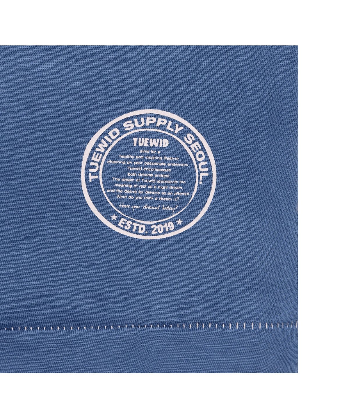 투위드(TUEWID) 24 Starfish souvenir KIDS t-shirts in indigo blue