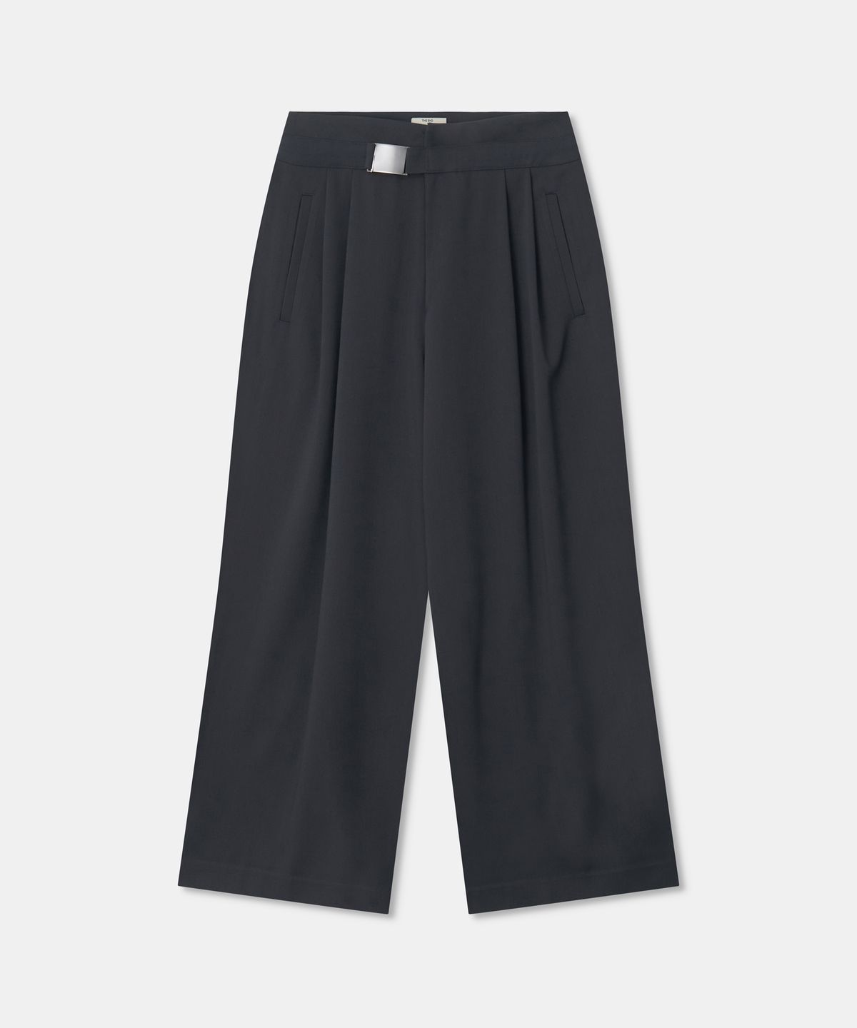 디앤드퀘스천(THEENDQUESTION) Buckle pants / NAVY