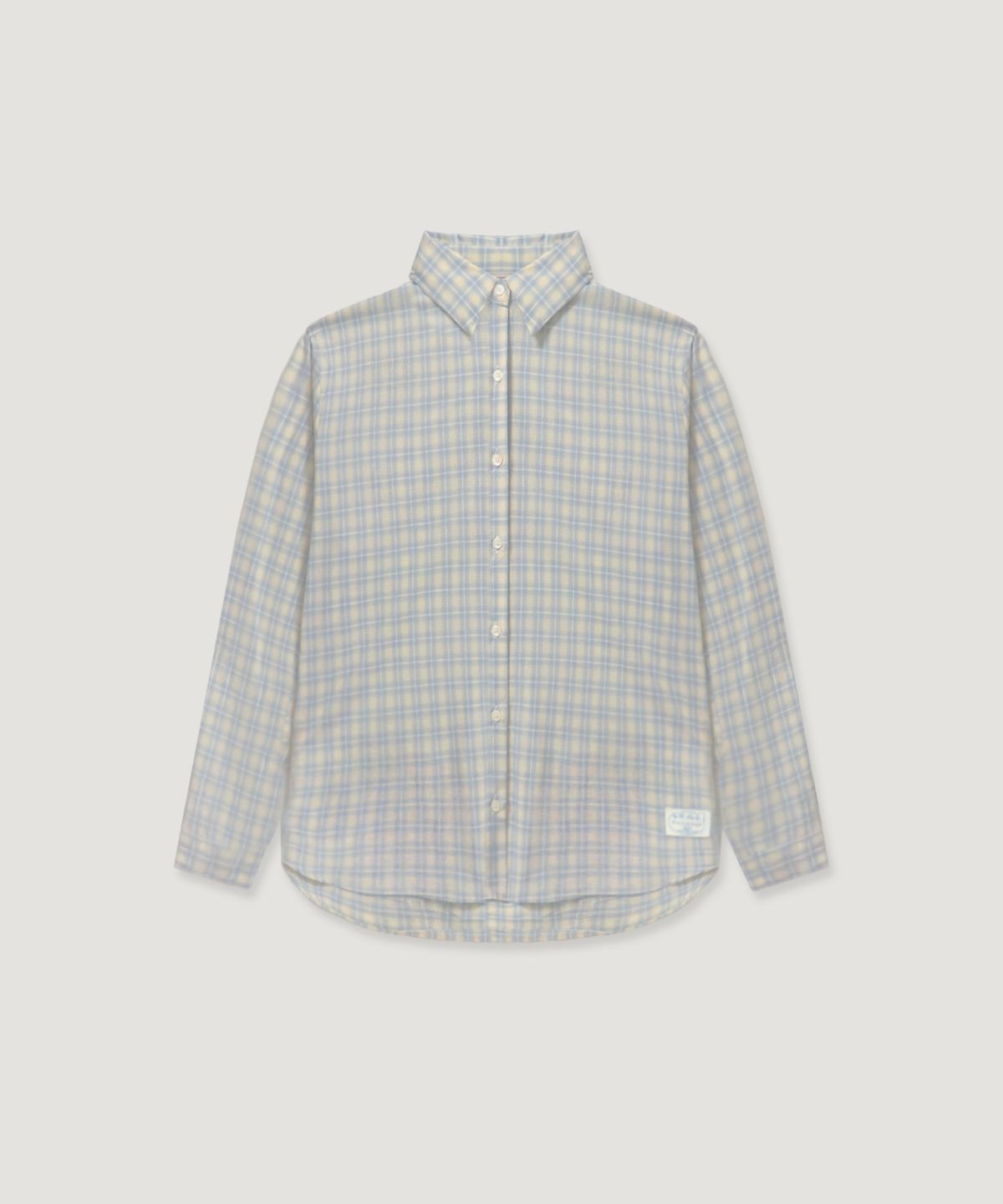 디애니(THE ANY) Creamy Cotton Check Shirt