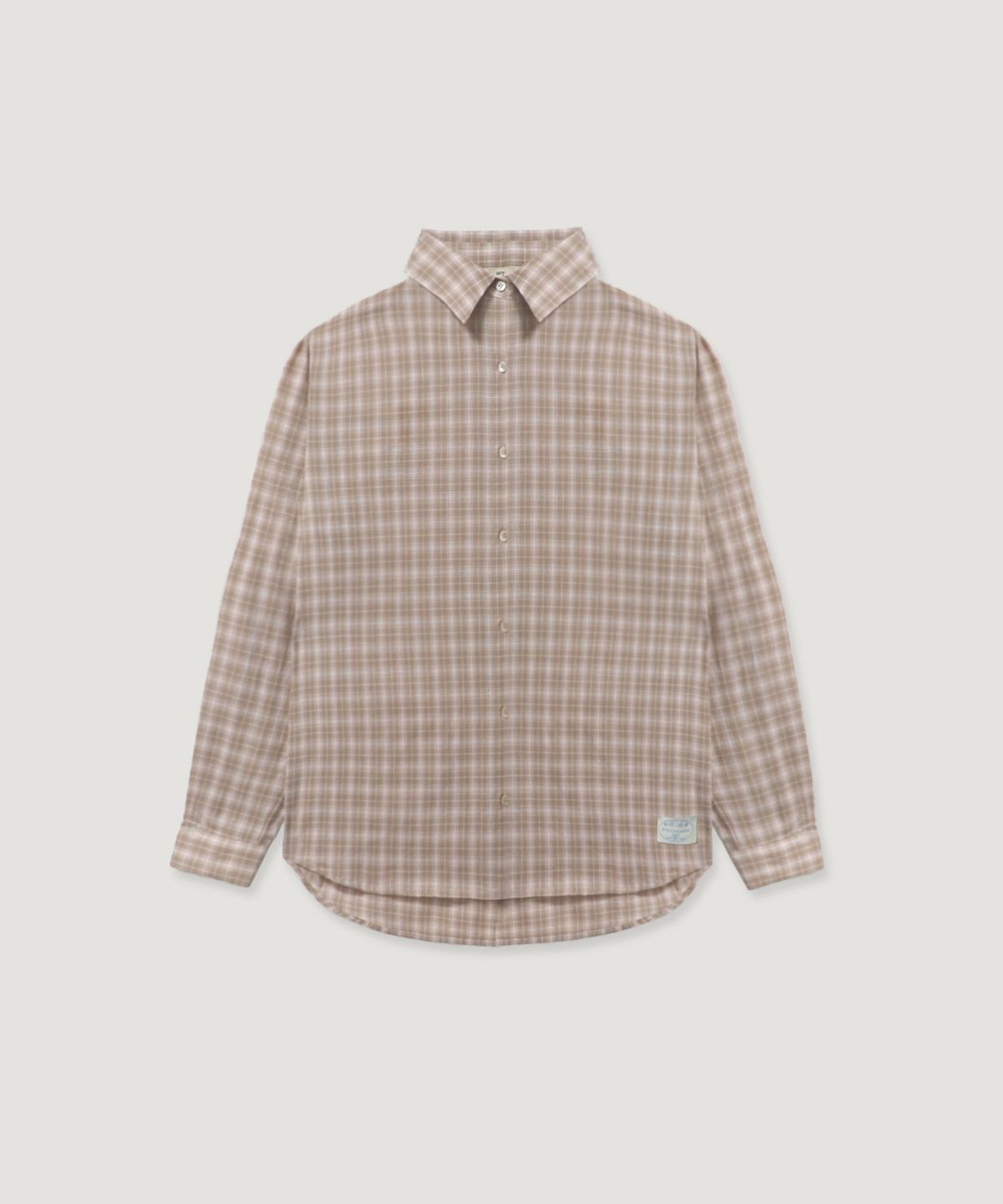 디애니(THE ANY) Creamy Cotton Check Shirt