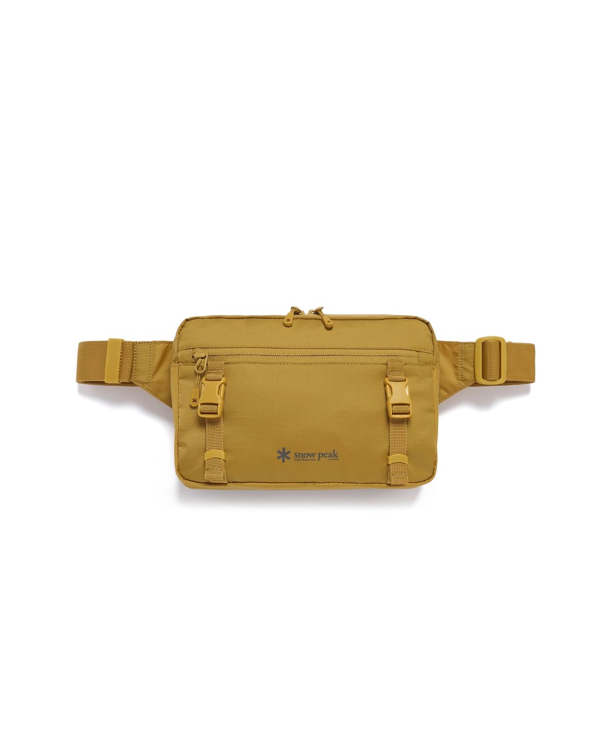 스노우피크 어패럴(SNOWPEAK APPAREL) 프로에어 경량 힙색 2L (S26ZUFBG04) Mustard