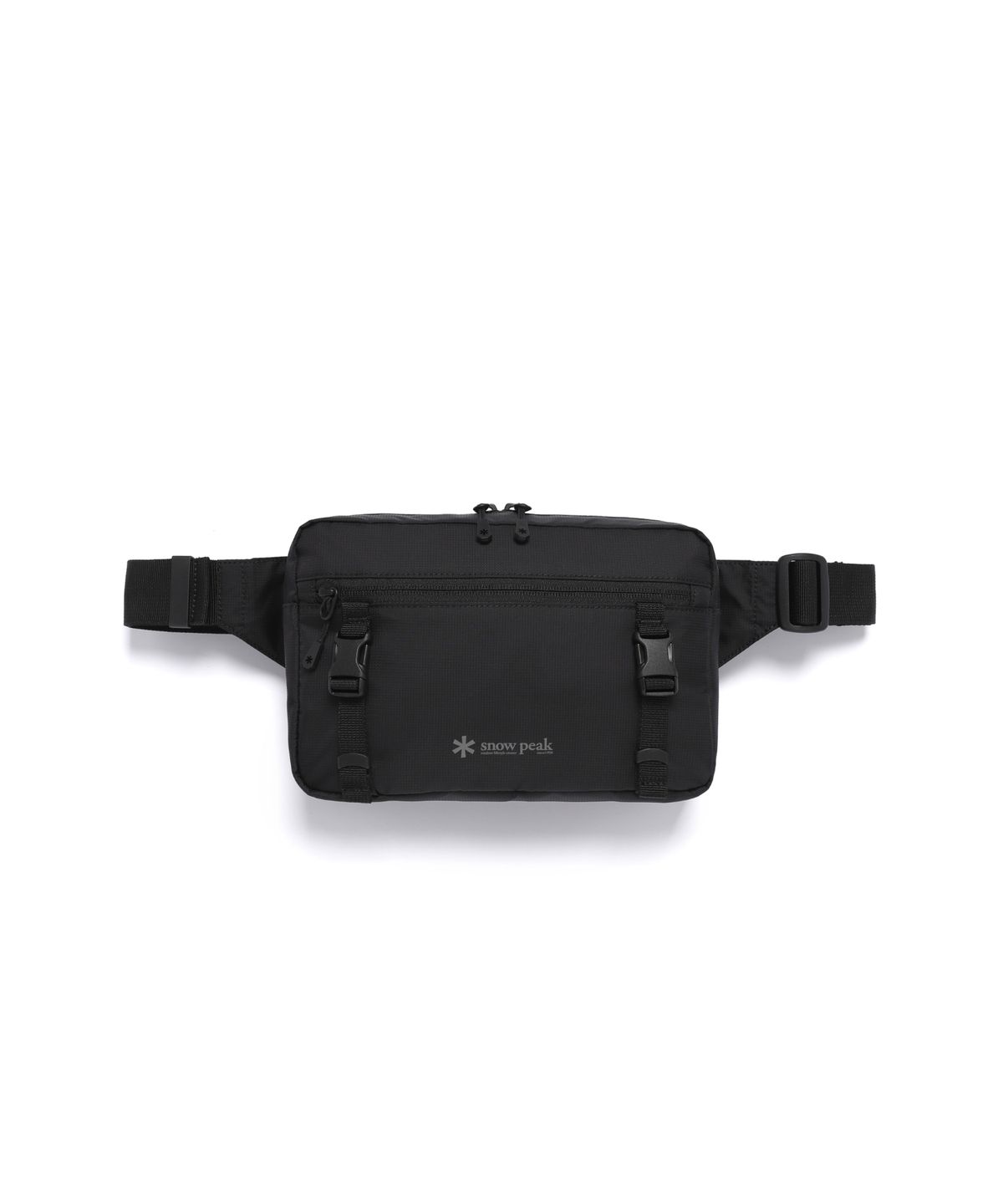 스노우피크 어패럴(SNOWPEAK APPAREL) 프로에어 경량 힙색 2L (S26ZUFBG04) Black